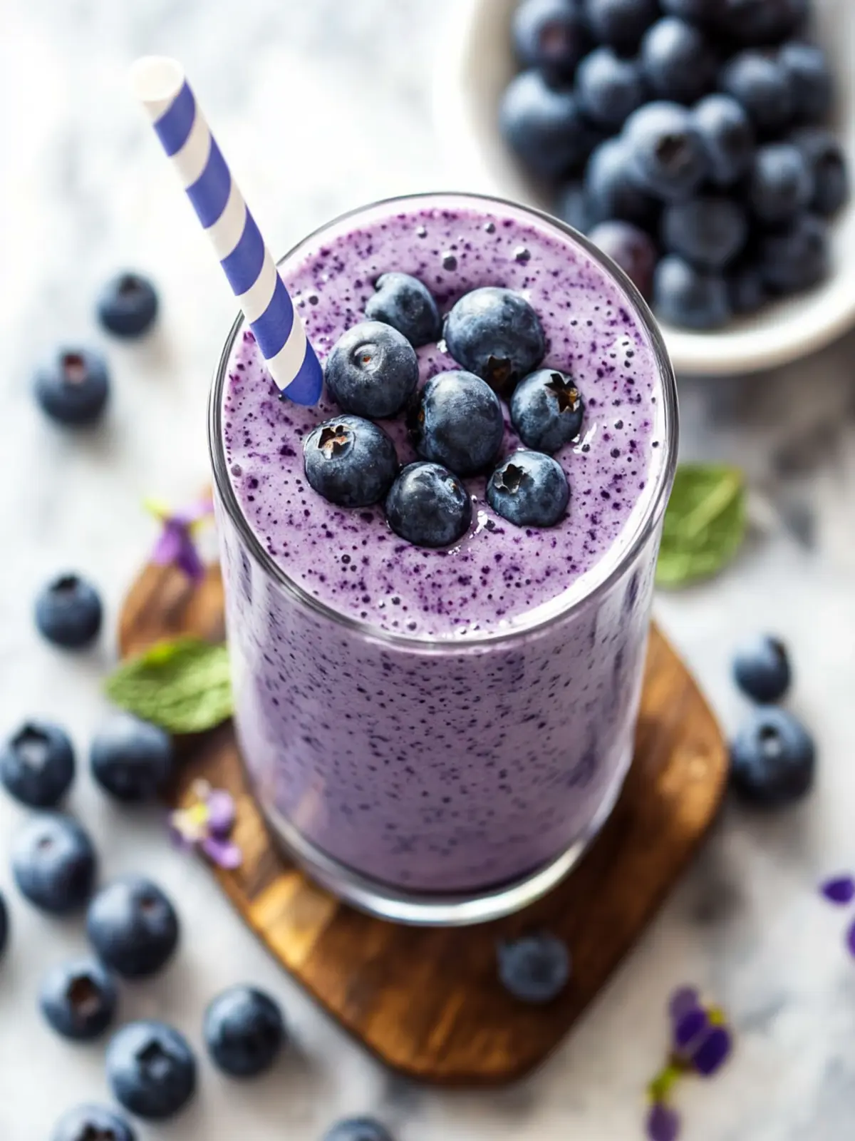Keto Blueberry Smoothie - Your Delicious Morning Boost 2 Keto Blueberry Smoothie
