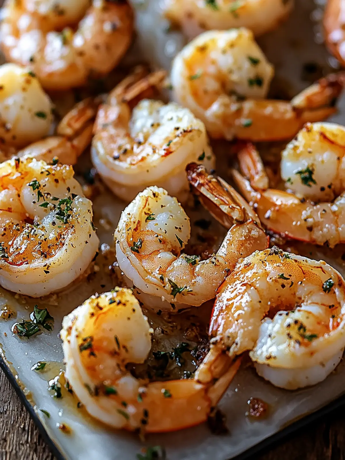 Garlic Parmesan Roasted Shrimp: A 22-Minute Gourmet Treat 3 Garlic Parmesan Roasted Shrimp