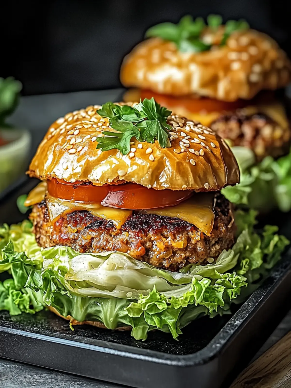 Crispy Cabbage Burger Bake: A Healthy Twist on Classics 2 Crispy Cabbage Burger Bake