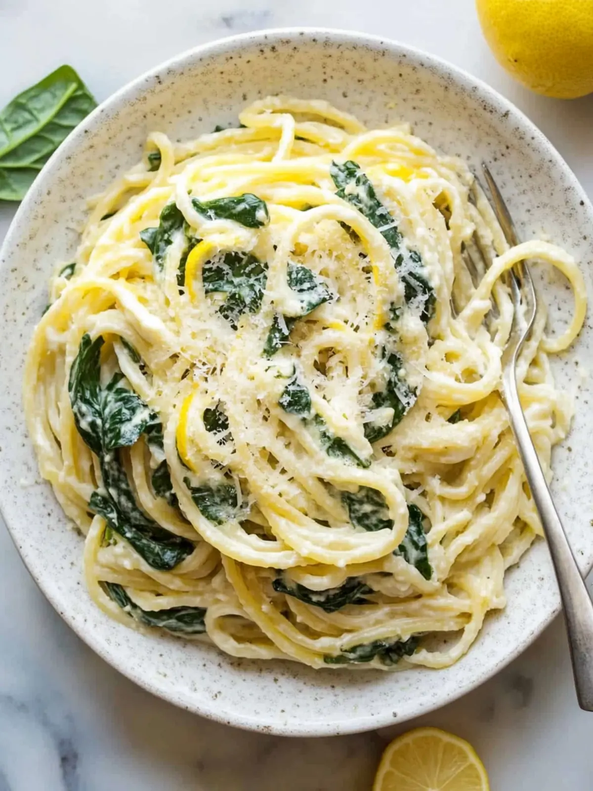 Easy Lemon Ricotta Pasta & Spinach: Fresh Flavor in 15 Minutes 2 EASY LEMON RICOTTA PASTA & SPINACH