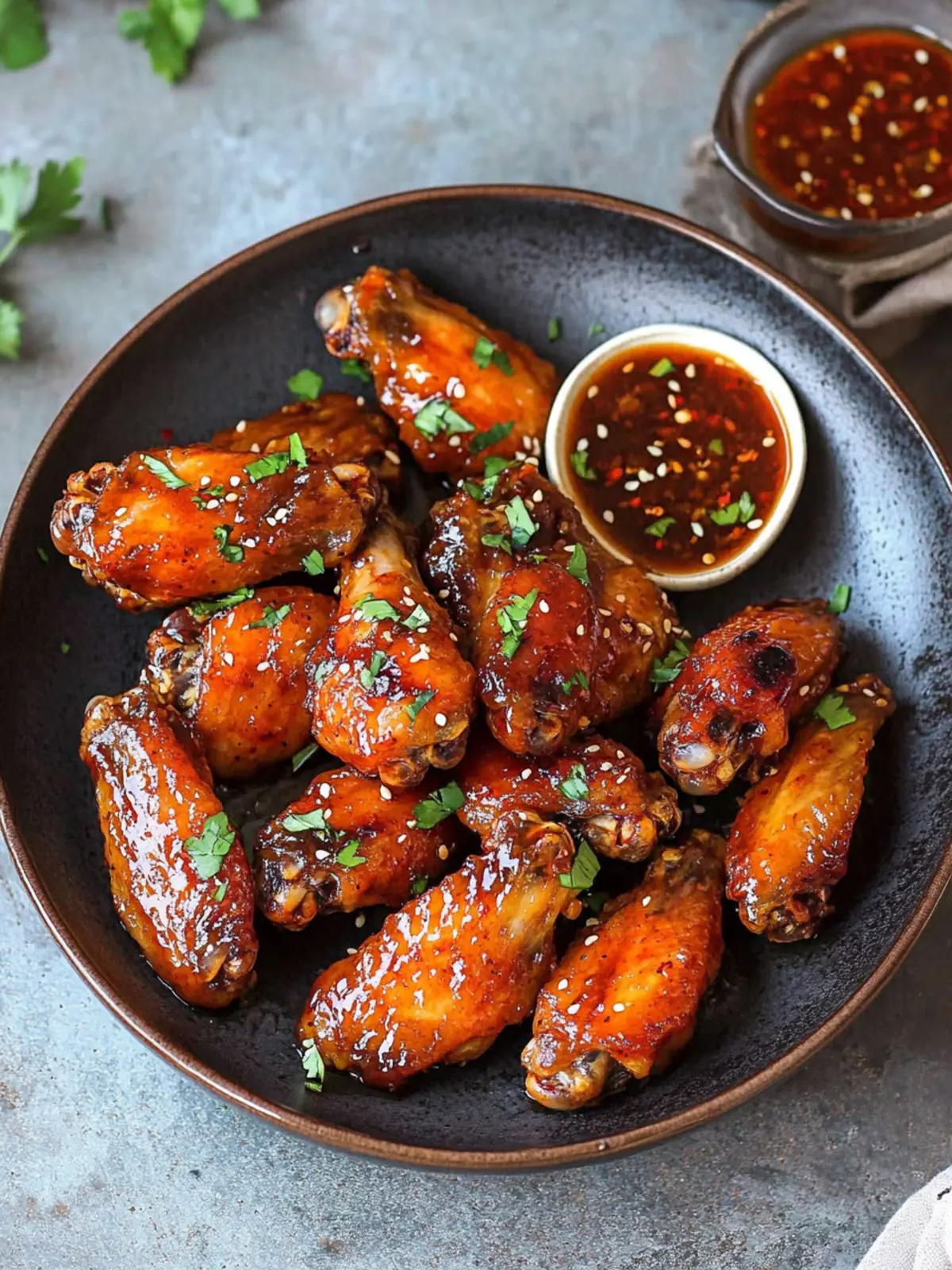 Crispy Hot Honey Chicken Wings that Wow Every Game Day 4 Hot Honey Chicken Wings