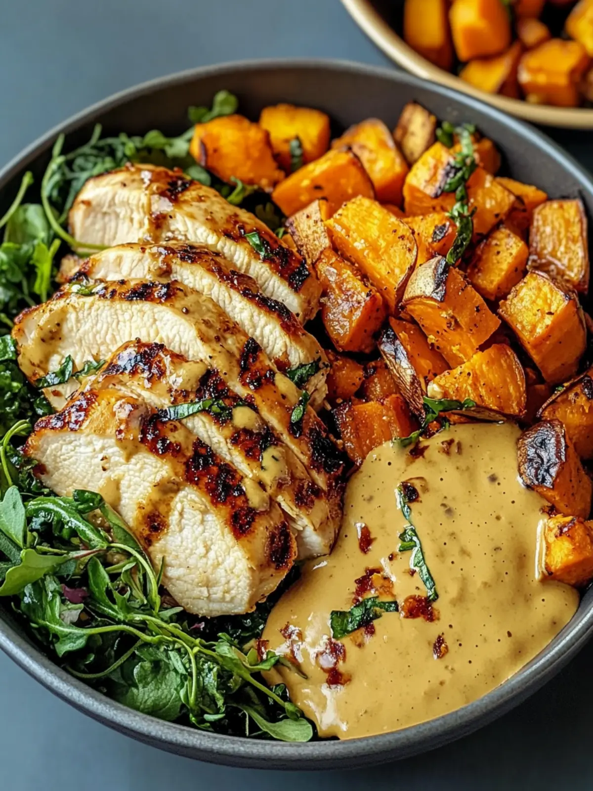 Tasty Maple Dijon Chicken & Sweet Potato Bowls for Easy Meals 3 Tasty Maple Dijon Chicken & Sweet Potato Bowls