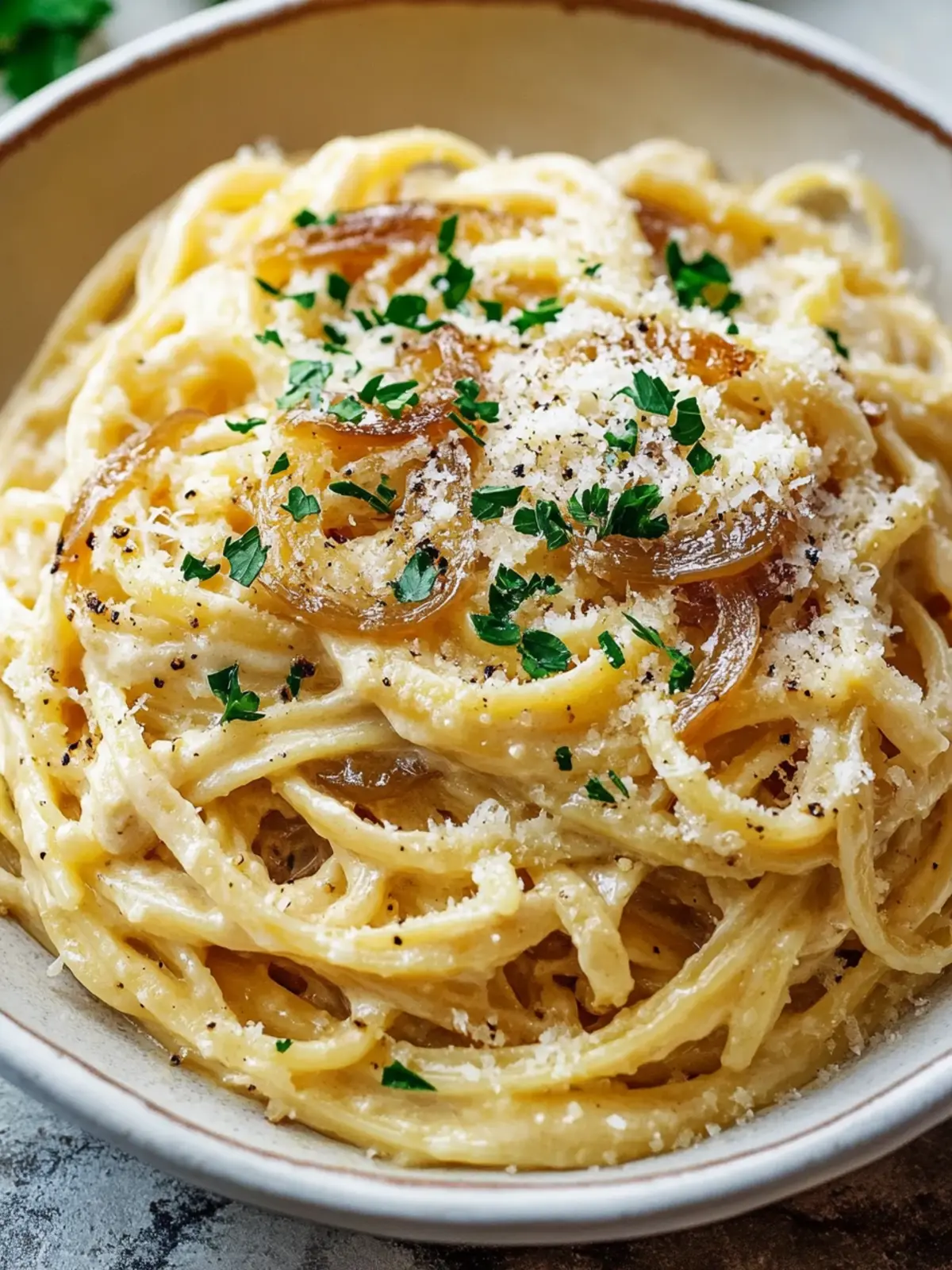 Creamy Caramelized Onion Pasta for Cozy Dinner Bliss 2 Creamy Caramelized Onion Pasta