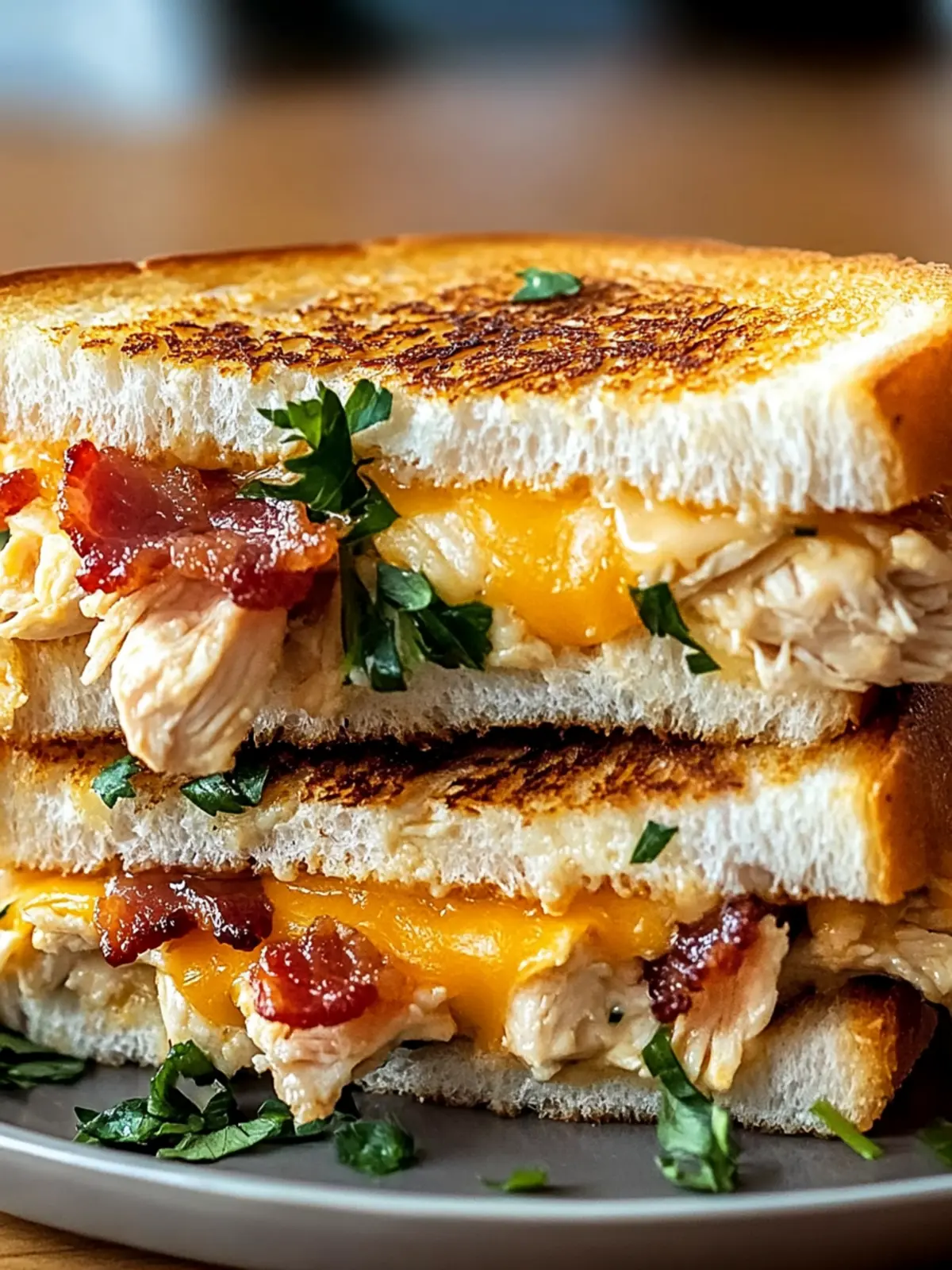 Cheddar Bacon Ranch Chicken Melt Recipe for Ultimate Comfort 2 Cheddar Bacon Ranch Chicken Melt Recipe