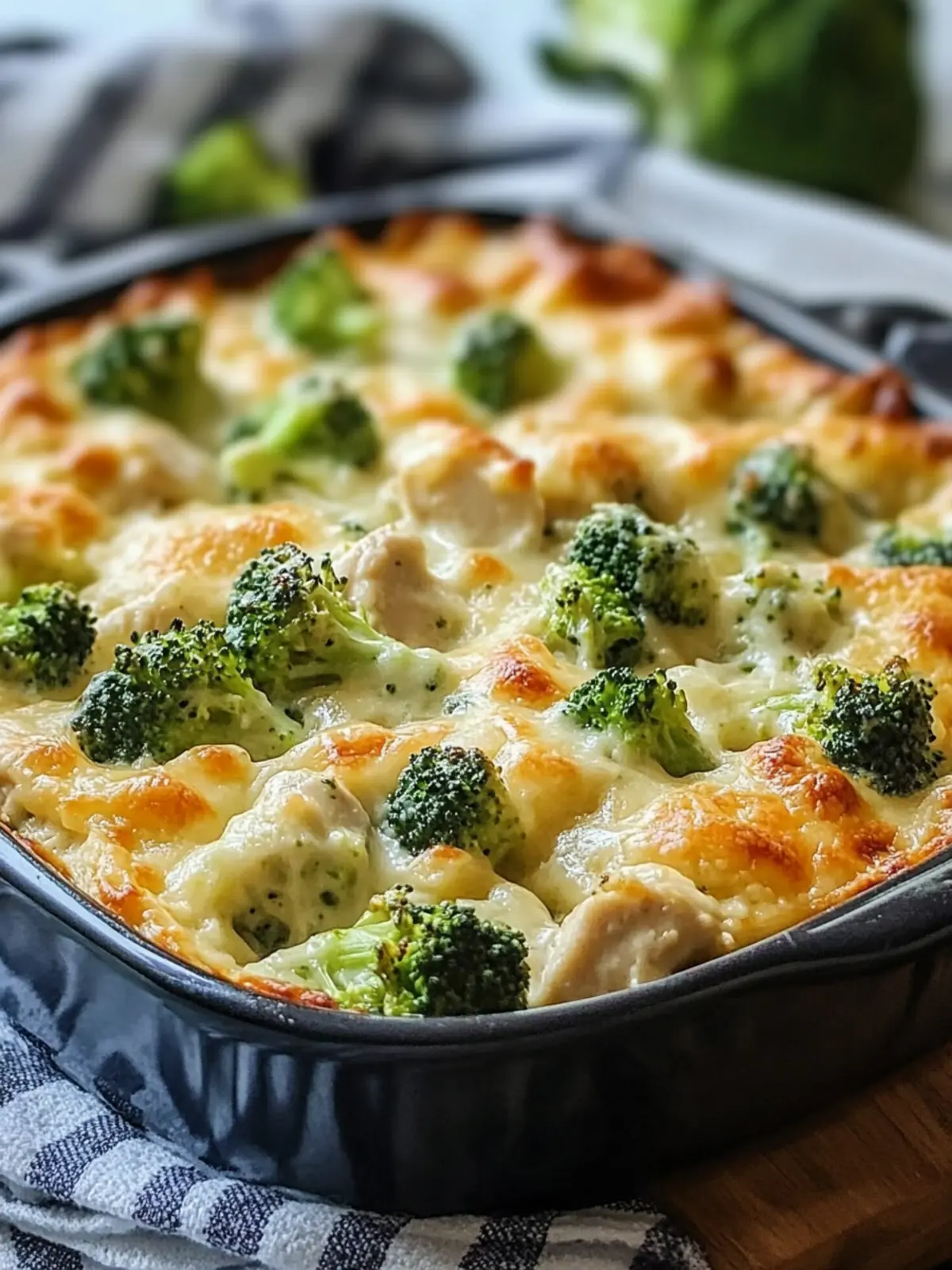 Easy Keto Chicken Alfredo Broccoli Bake That's Pure Comfort 4 Easy Keto Chicken Alfredo Broccoli Bake