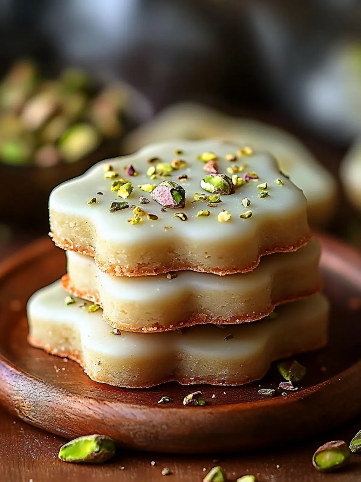 Delicious Pistachio Shortbread Cookies That Melt in Your Mouth 4 Delicious Pistachio Shortbread Cookies