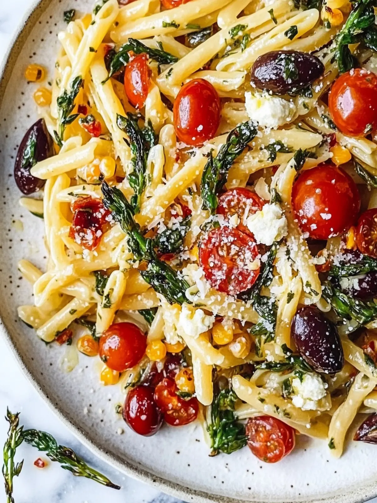 Mediterranean Pasta Bliss: A Flavorful Twist on Tradition 5 Mediterranean Pasta