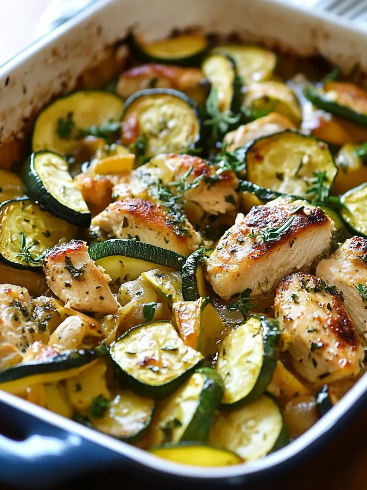 Savory Chicken Zucchini Bake: Quick, Healthy Dinner Delight 5 Chicken Zucchini Bake