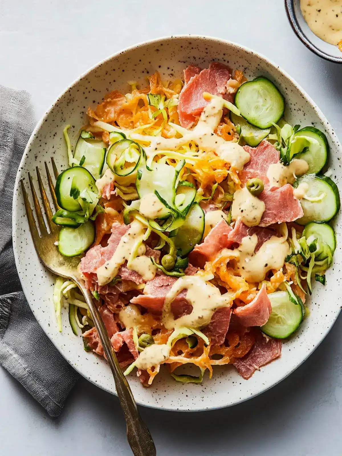 Delicious Low-Carb Reuben Bowls Perfect for Quick Dinners 2 Reuben Bowls
