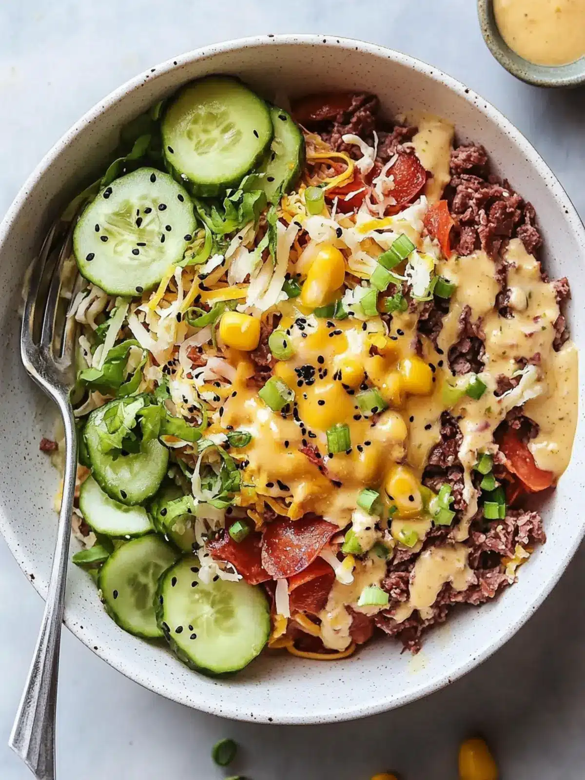 Delicious Low-Carb Reuben Bowls Perfect for Quick Dinners 4 Reuben Bowls