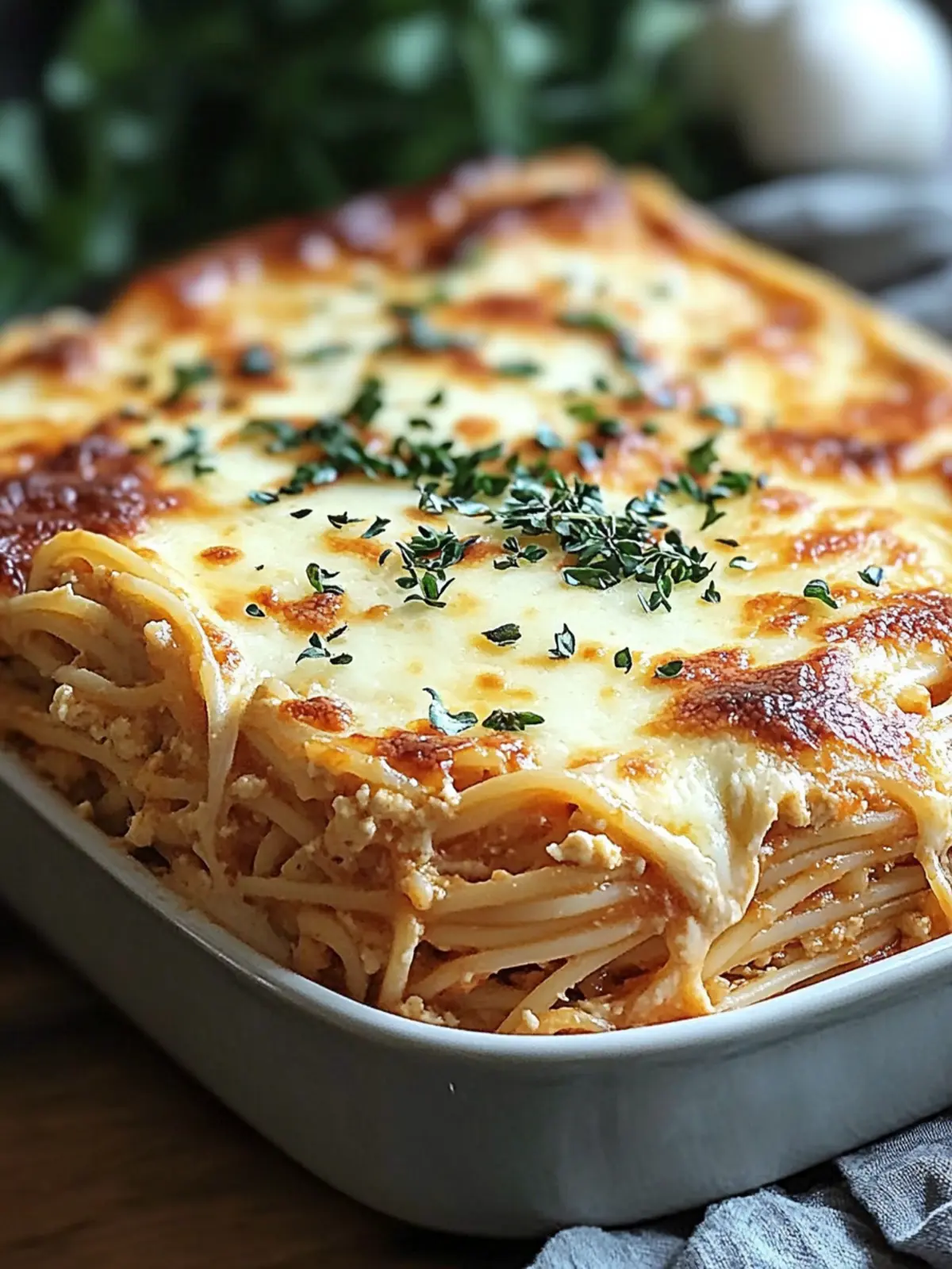 Cream Cheese Spaghetti Casserole: Simple Comfort Food Bliss 2 Cream Cheese Spaghetti Casserole