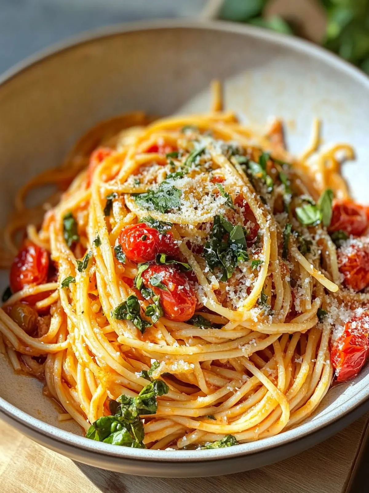 Roasted Tomato Garlic Pasta That'll Warm Your Soul 5 Roasted Tomato Garlic Pasta