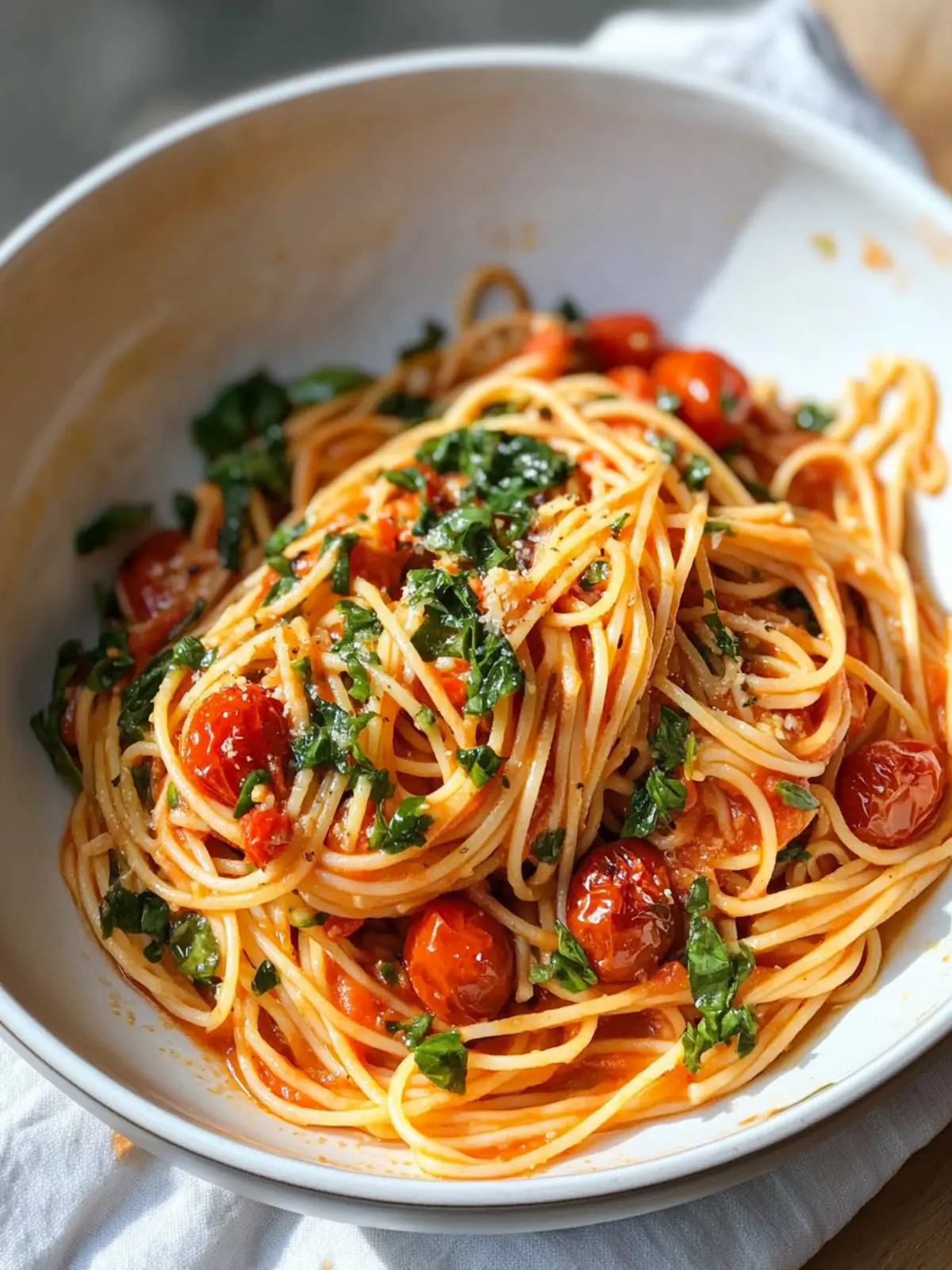 Roasted Tomato Garlic Pasta That'll Warm Your Soul 3 Roasted Tomato Garlic Pasta
