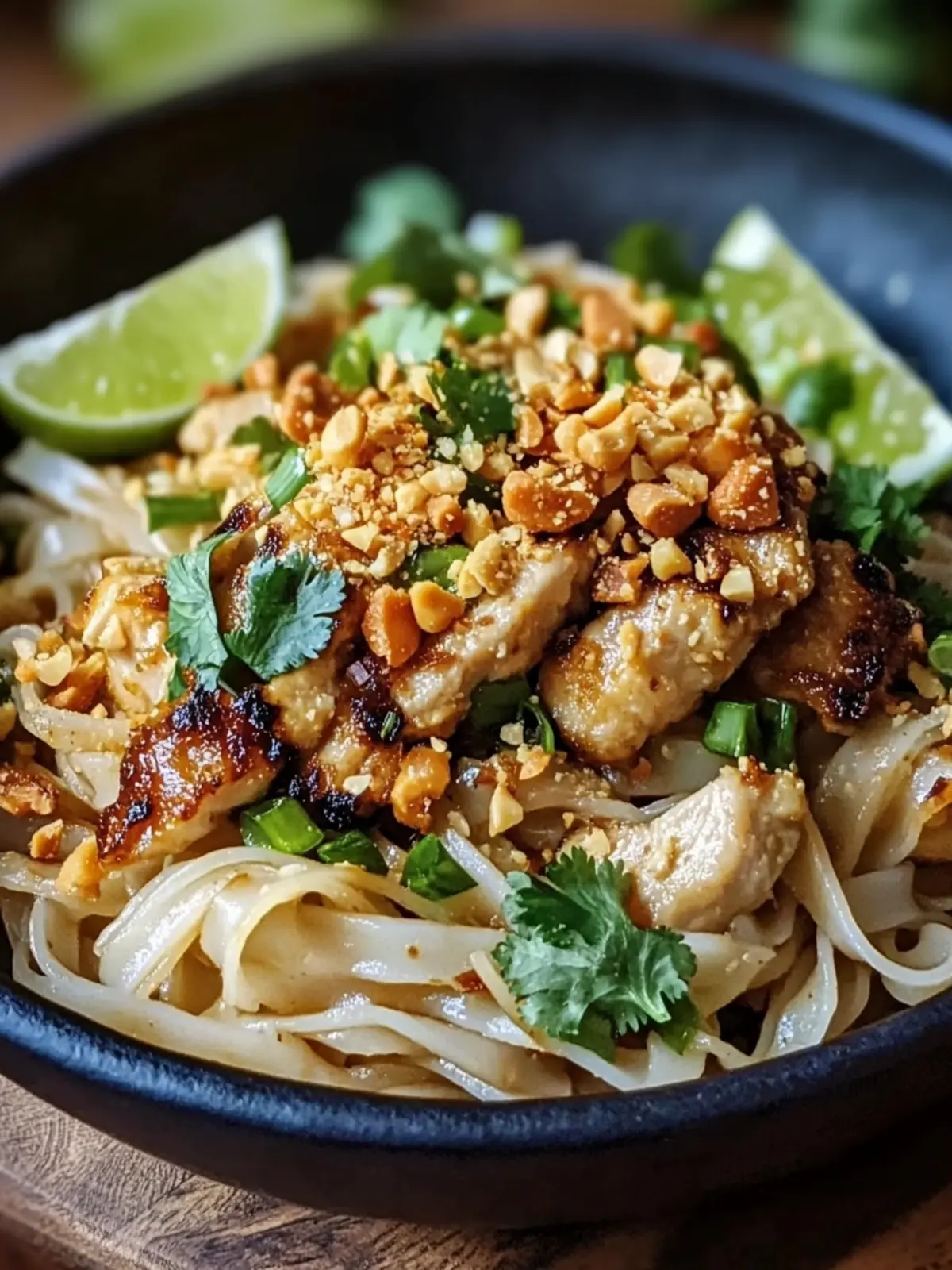 Delicious Chicken Pad Thai Ready in Just 30 Minutes! 2 Chicken Pad Thai