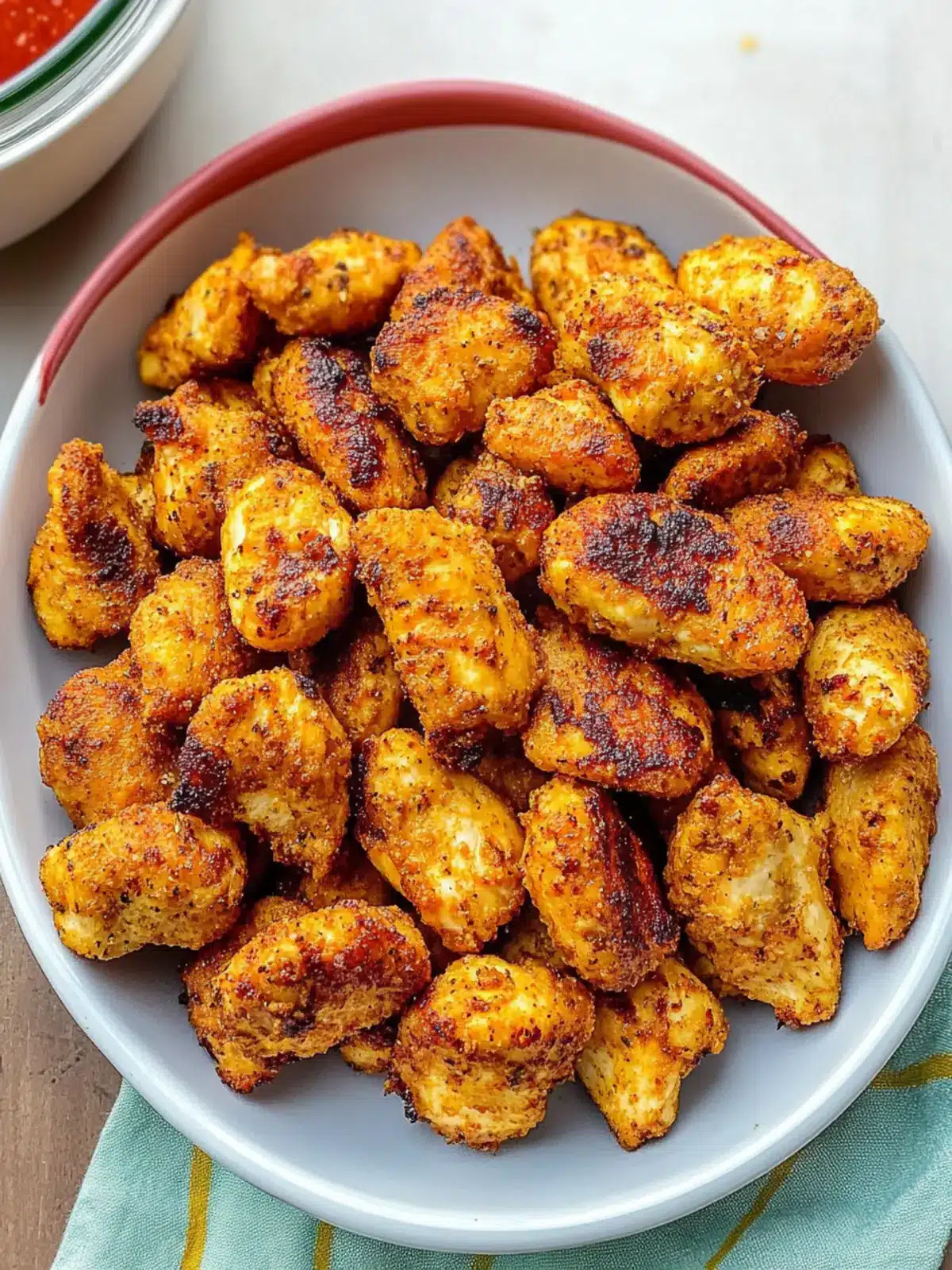 Deliciously Juicy Air Fryer Chicken Bites in Just 8 Minutes 3 Juicy Air Fryer Chicken Bites