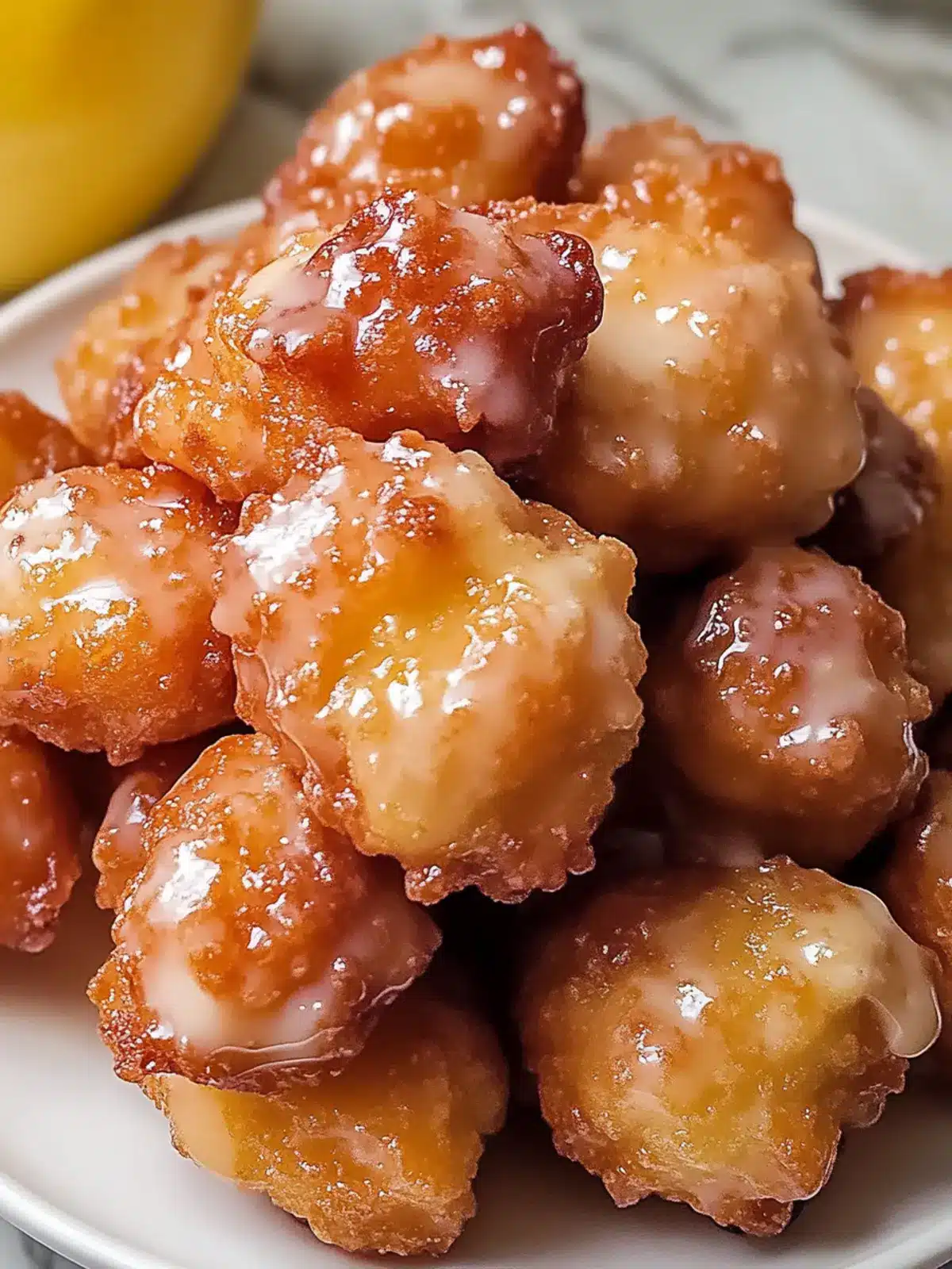 Irresistible Baked Apple Fritter Bites for Fall Bliss 4 Apple Fritter Bites