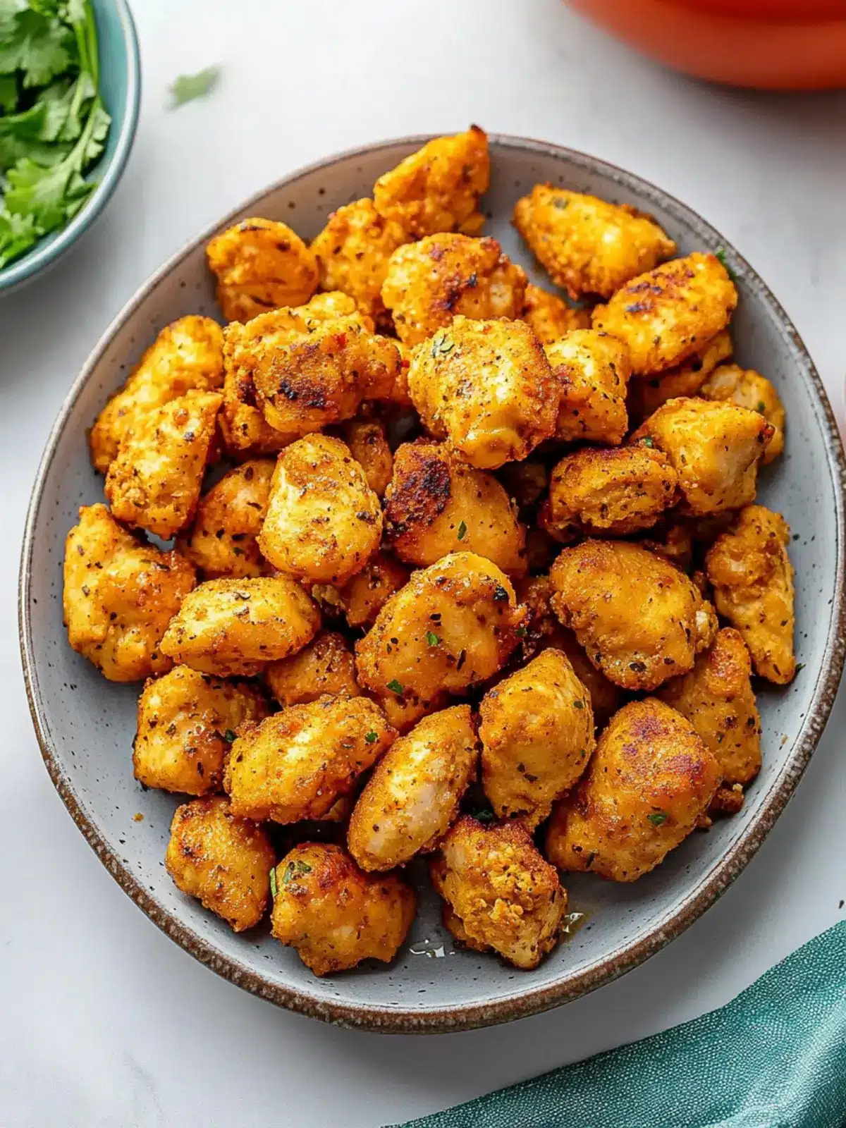 Deliciously Juicy Air Fryer Chicken Bites in Just 8 Minutes 4 Juicy Air Fryer Chicken Bites