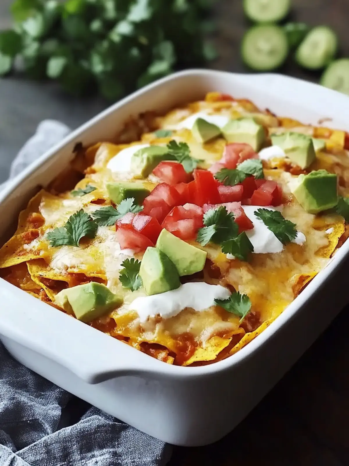 Delicious Chicken Chilaquiles Casserole for Brunch Bliss 3 Chicken Chilaquiles Casserole