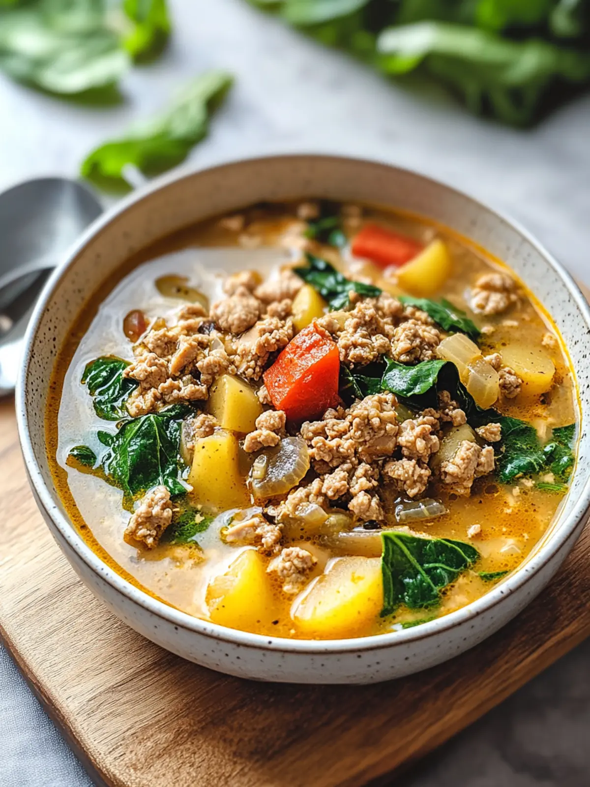 Hearty Ground Chicken Soup for Cozy Nights In 2 Ground Chicken Soup