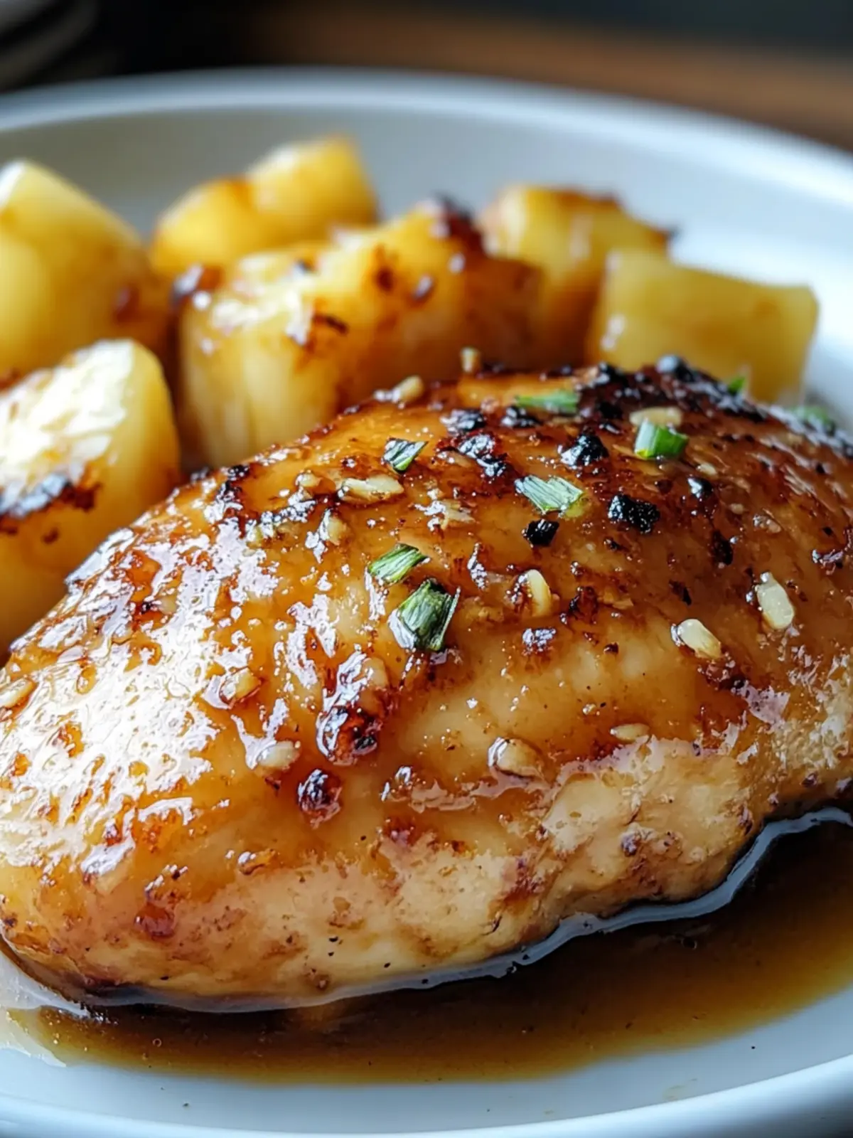 Savory Air Fryer Pineapple Teriyaki Chicken Fillet in 30 Minutes 2 Air Fryer Pineapple Teriyaki Chicken Fillet