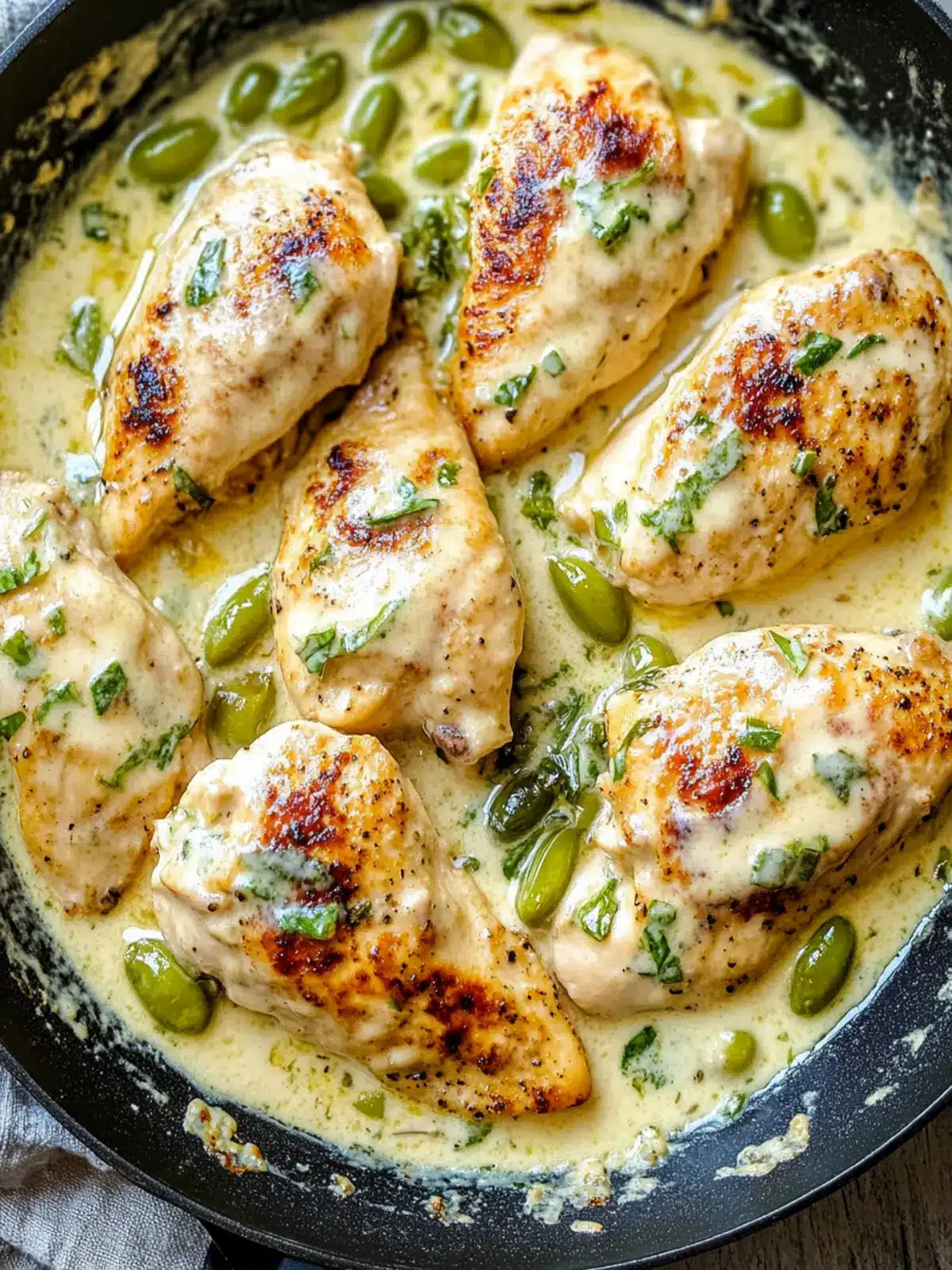 Creamy Pepperoncini Chicken Skillet: Your Quick Comfort Dish 3 Creamy Pepperoncini Chicken Skillet