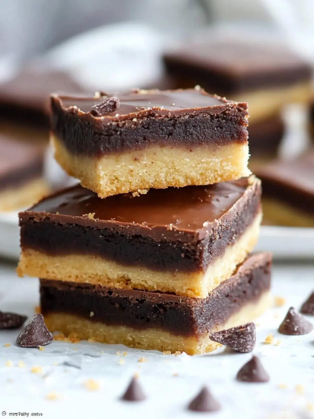 Easy Brownie Shortbread Bars with Ganache You’ll Crave Daily 5 Easy Brownie Shortbread Bars with Ganache