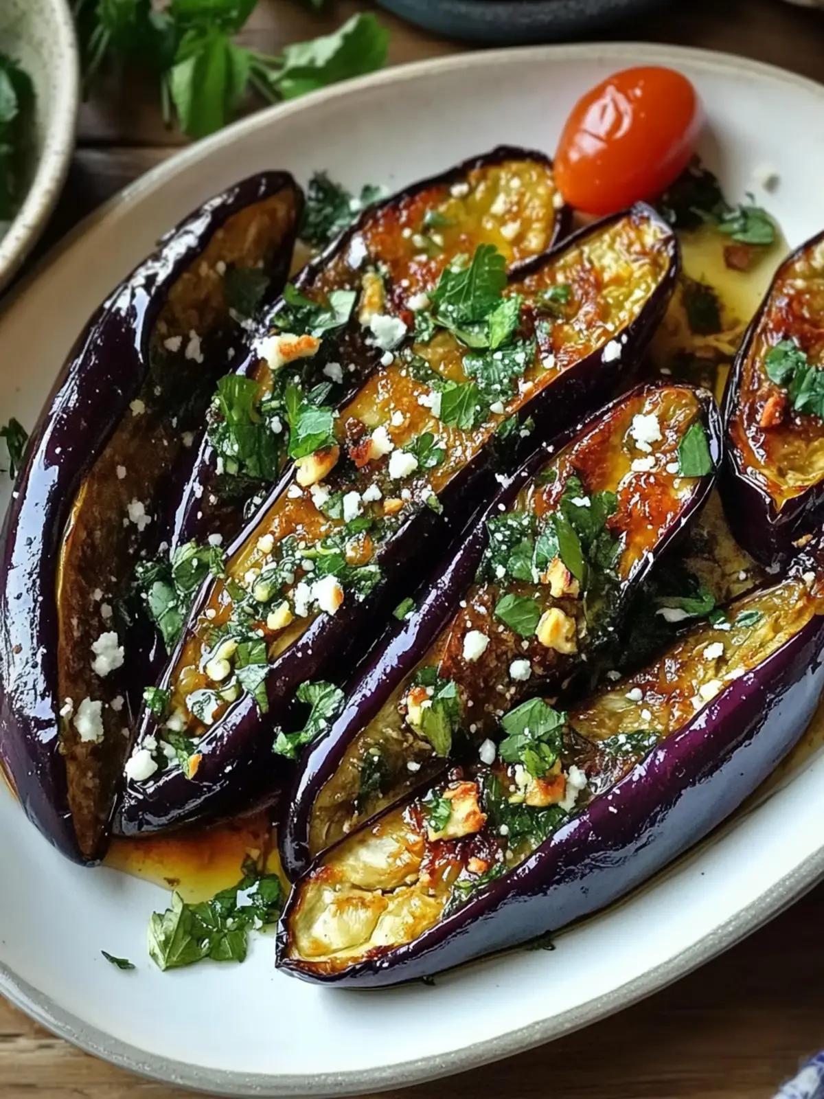 Greek Style Roasted Eggplant – Healthy Flavor in 45 Minutes 5 Greek Style Roasted Eggplant