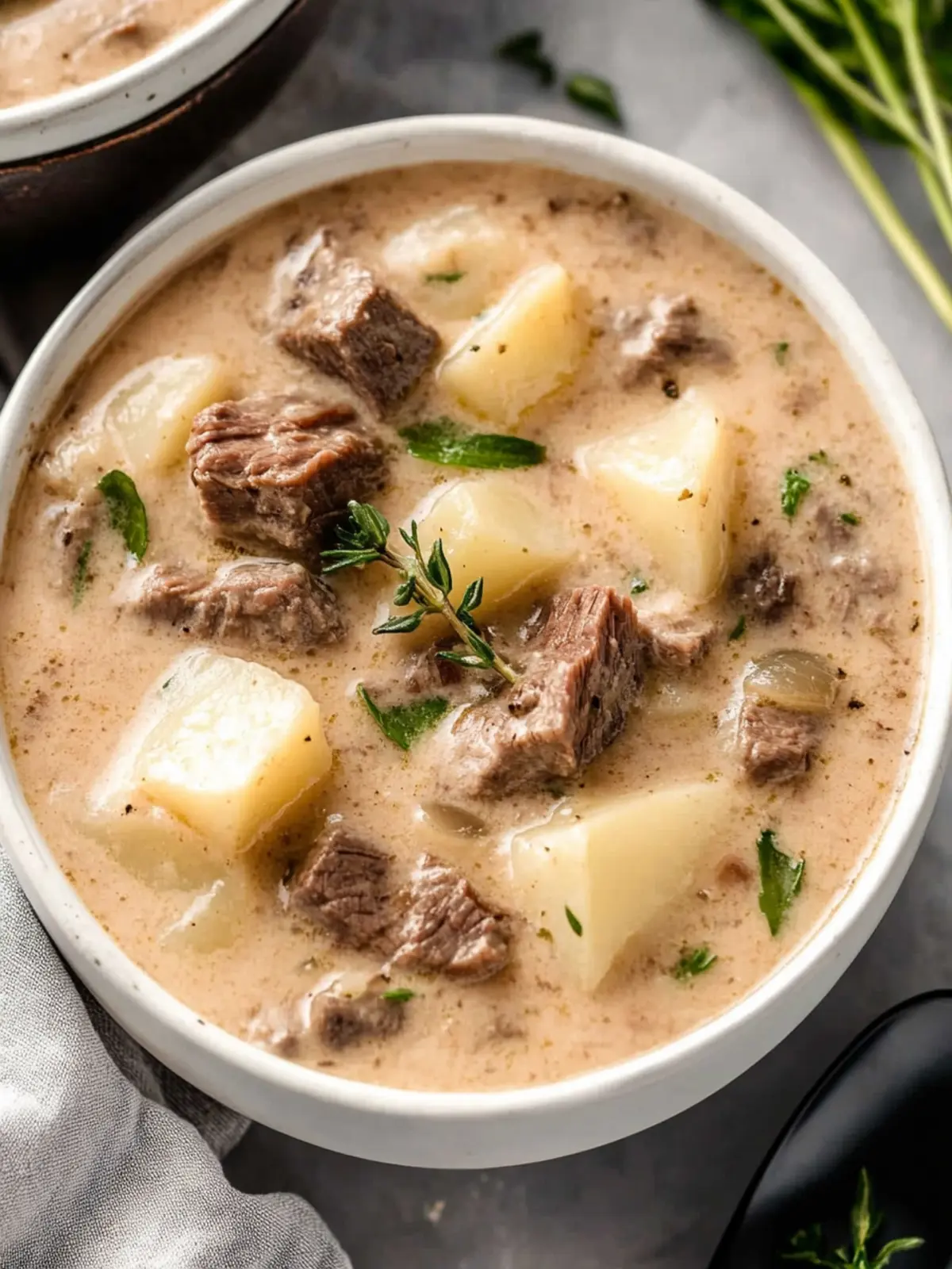 Creamy Steak & Potato Soup for Cozy Nights In 3 Creamy Steak & Potato Soup