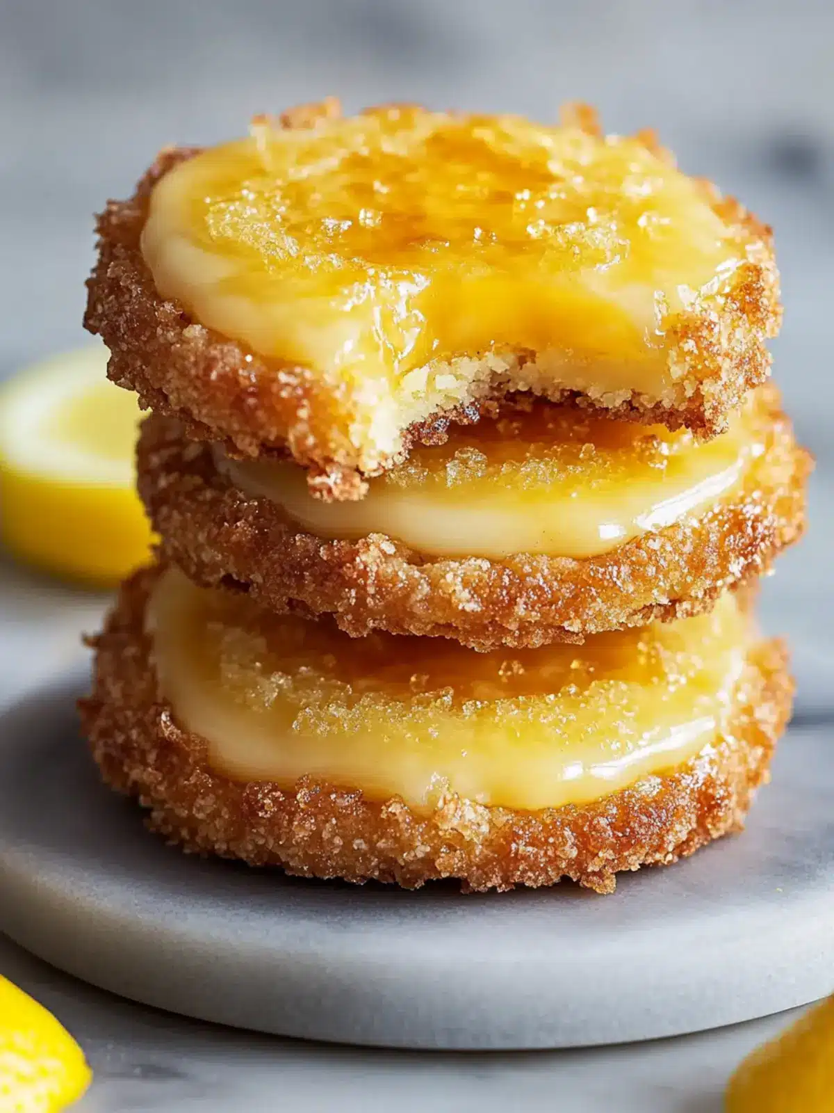 Lemon Creme Brulee Cookies for a Zesty Dessert Bliss 2 Lemon Creme Brulee Cookies