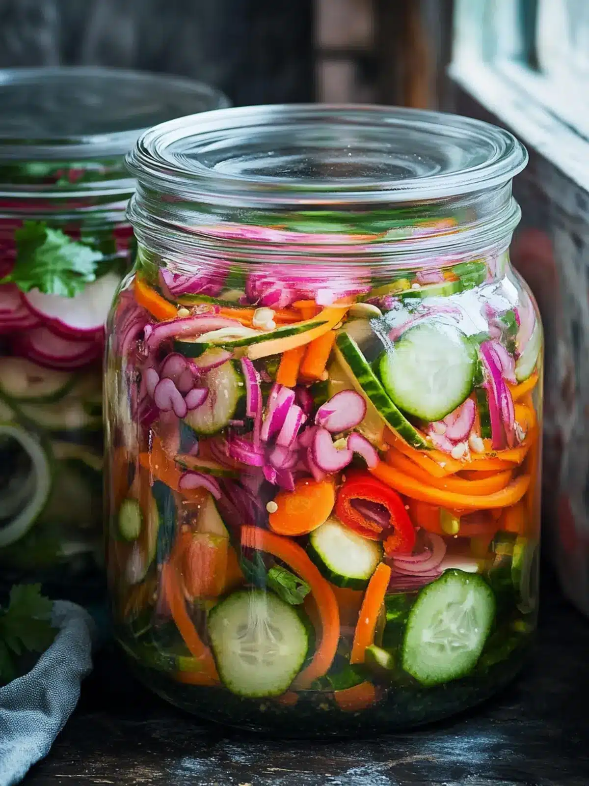 Fridge Pickled Vegetables Recipe