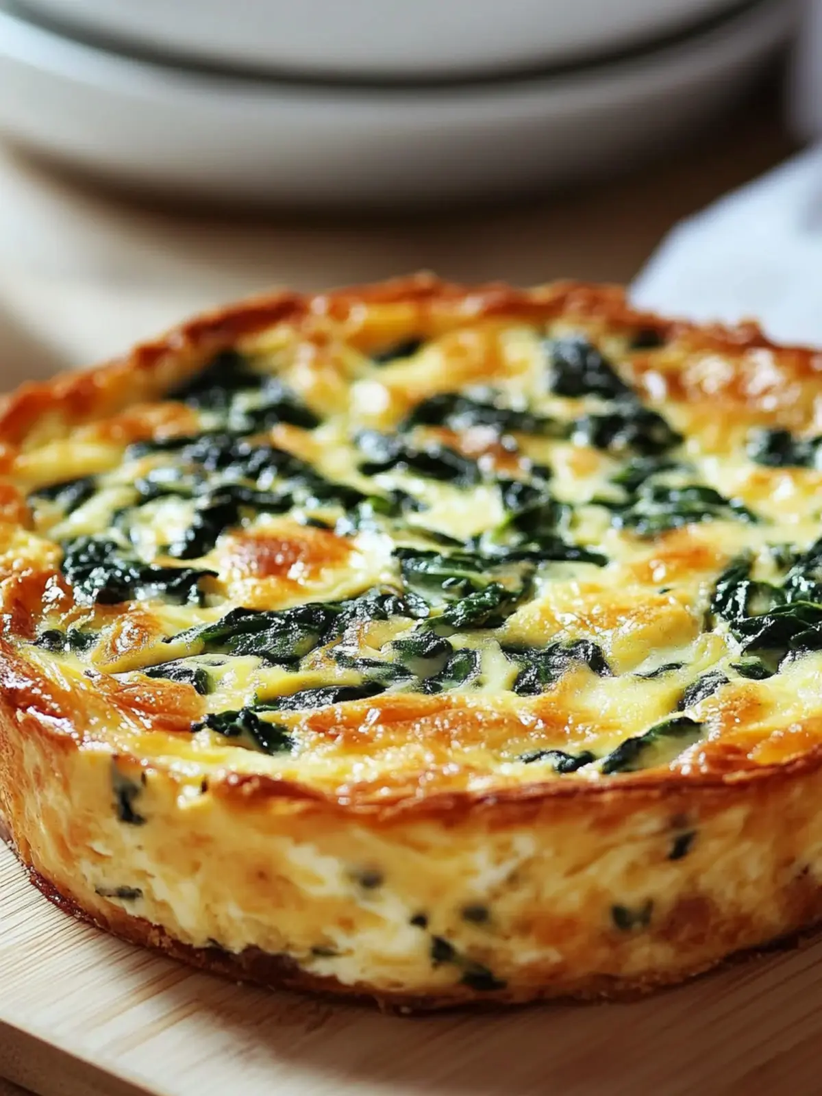 Cottage Cheese and Spinach Crustless Quiche Recipe for Easy Mornings 5 Cottage Cheese and Spinach Crustless Quiche Recipe