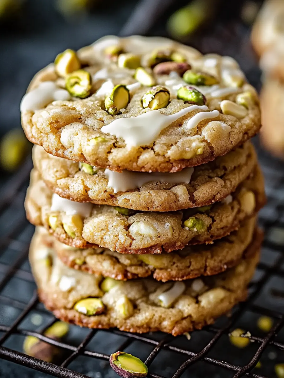 Irresistible White Chocolate Pistachio Cookies Made Easy 3 White Chocolate Pistachio Cookies