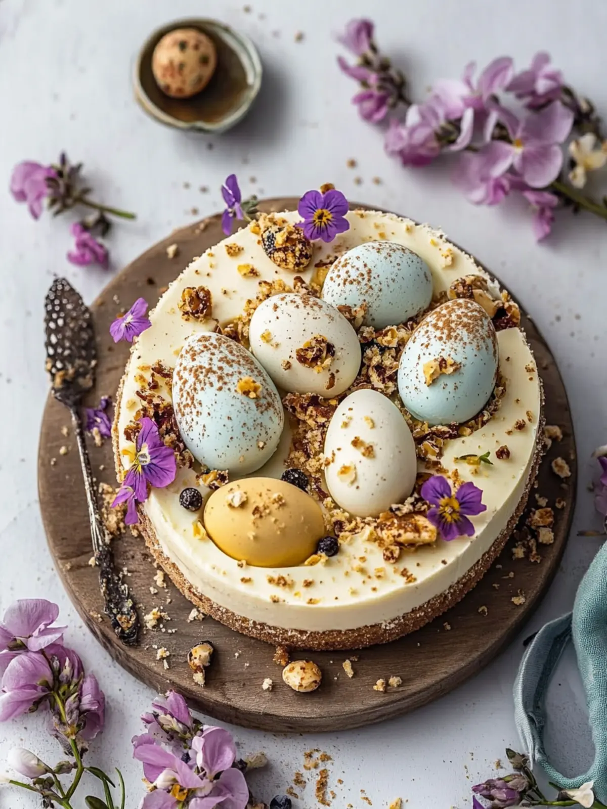 Decadent Easter Egg Cheesecake You Can Make Ahead 4 Easter Egg Cheesecake