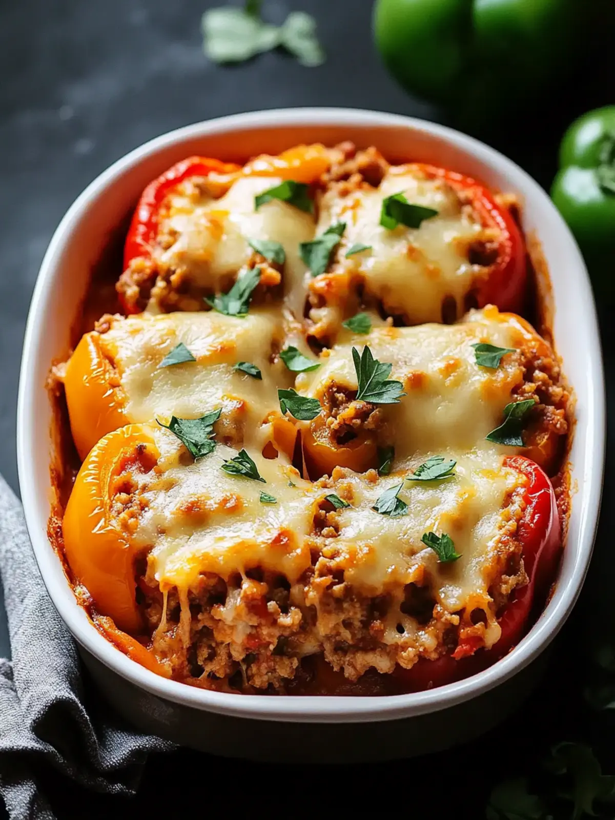 Savory Stuffed Pepper Casserole: Your New Family Favorite! 3 Stuffed Pepper Casserole