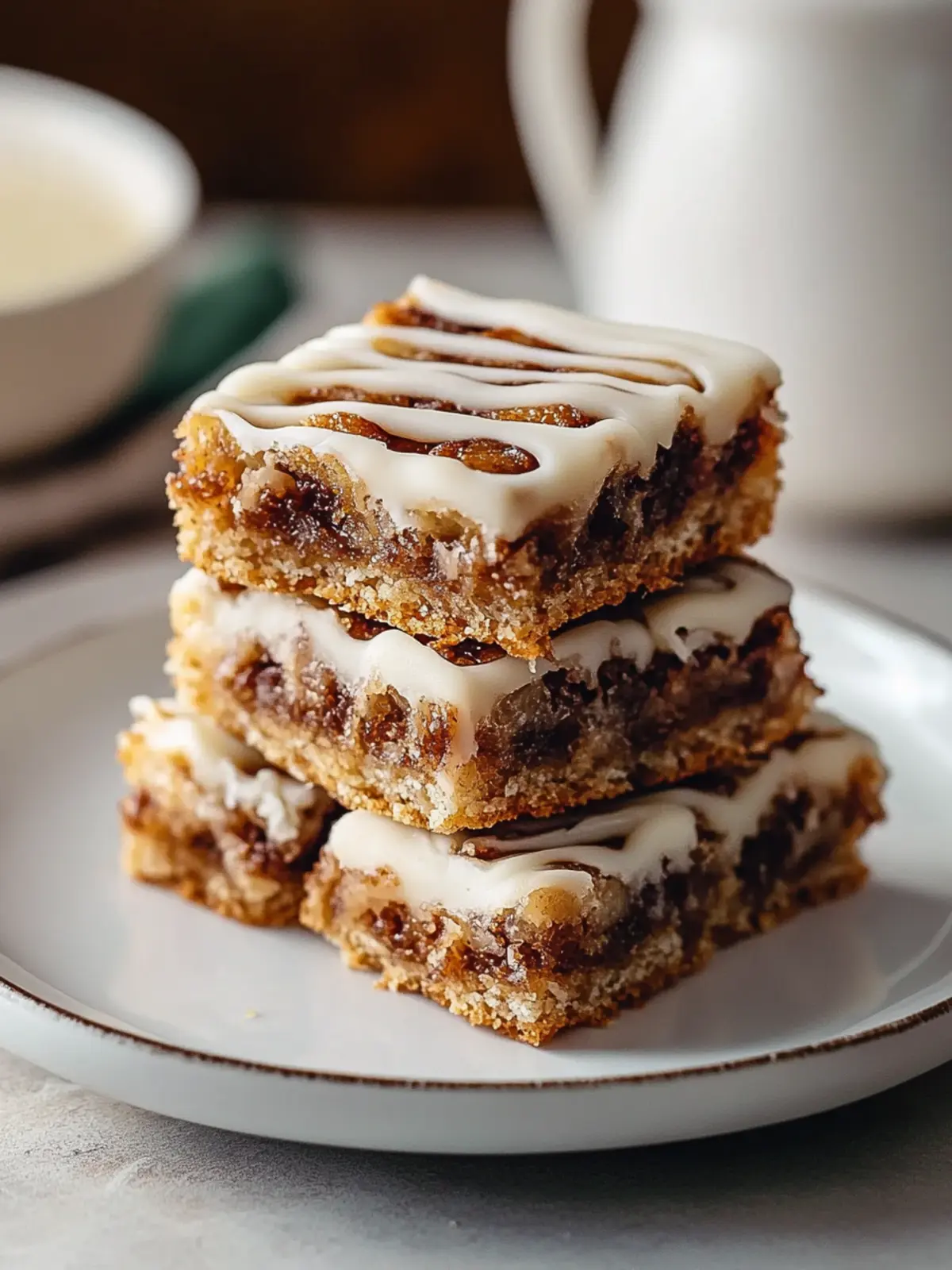 Delightful Cinnamon Roll Bliss Bars for Easy Indulgence 5 Delightful Cinnamon Roll Bliss Bars