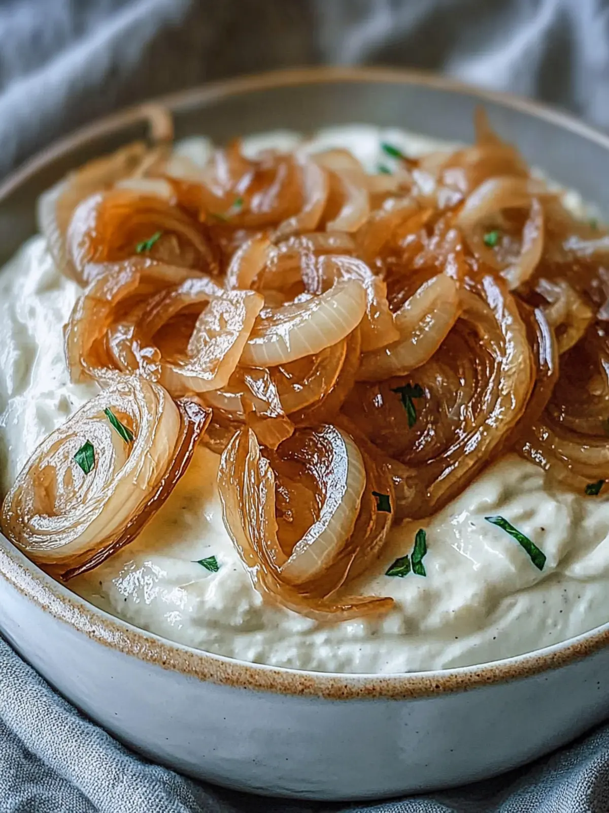Creamy Caramelized Onion Blend for Effortless Entertaining 4 Creamy Caramelized Onion Blend