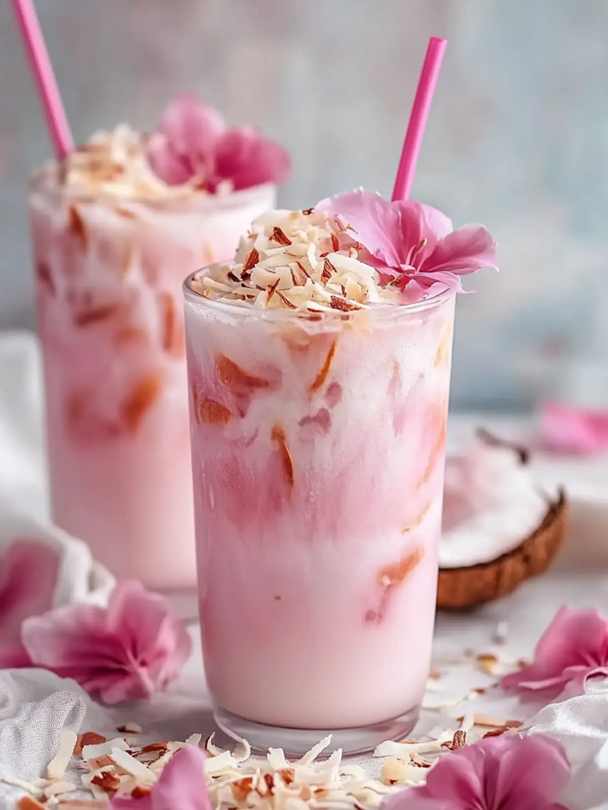 Pink Coconut Iced Latte: Your Refreshing Summer Indulgence 3 Pink Coconut Iced Latte