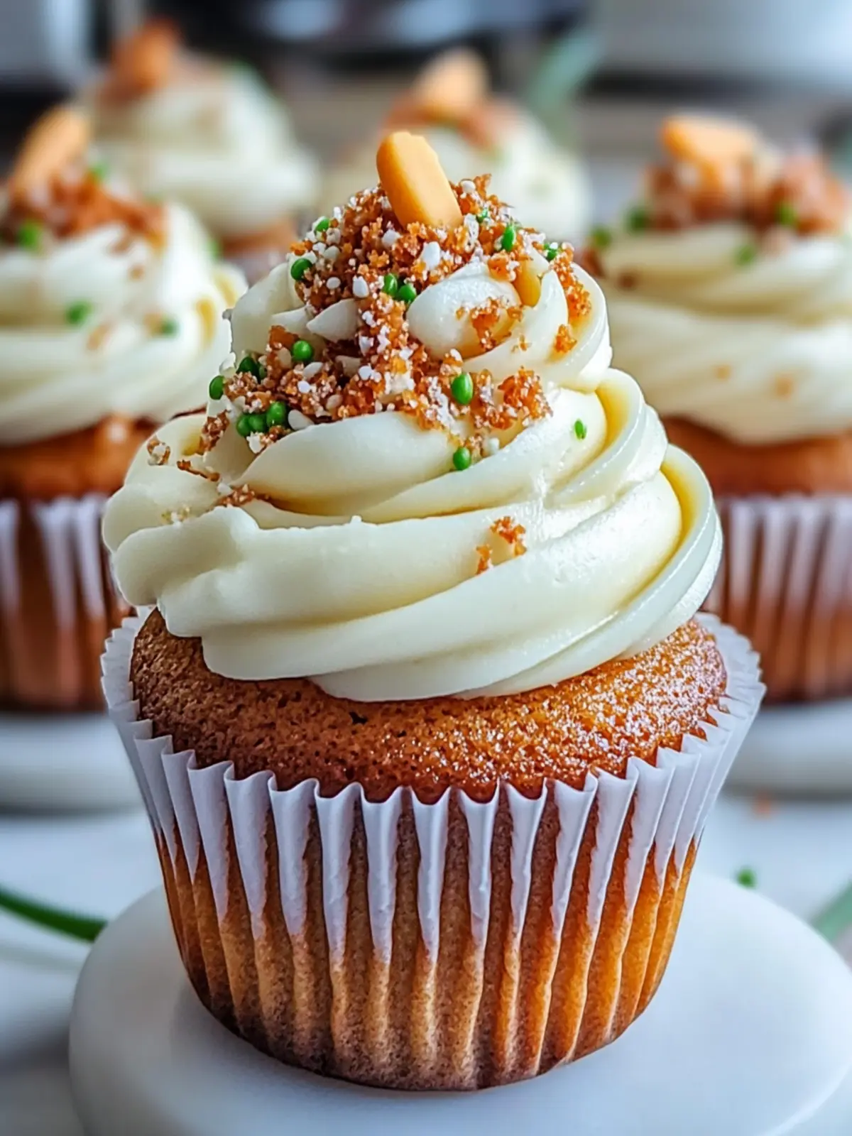 Moist Carrot Cake Cupcakes Made Easy in a Pressure Cooker 2 Carrot cake cupcakes