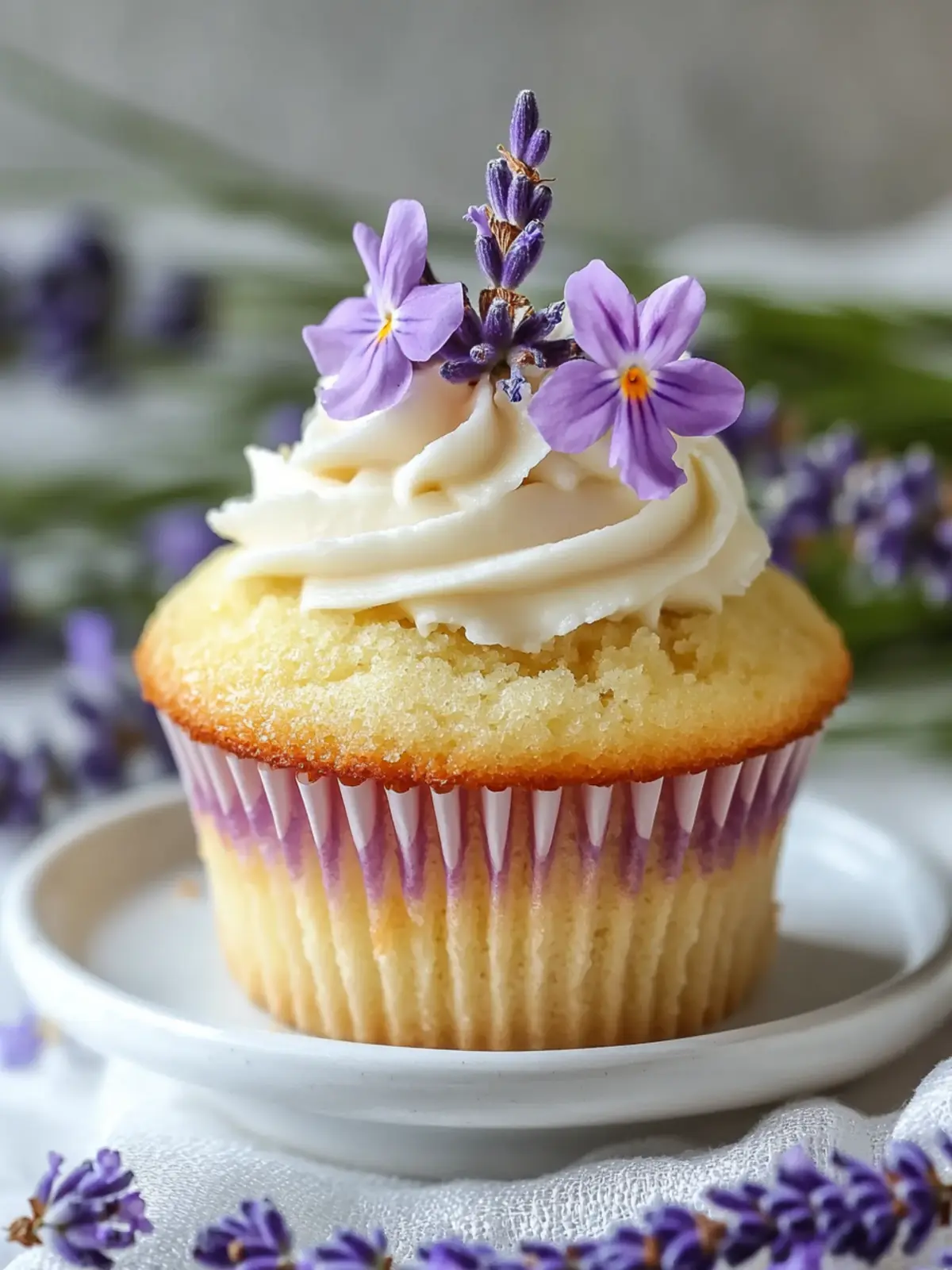 Lavender Honey Cupcakes: Elevate Your Dessert Game Today 2 Lavender Honey Cupcakes