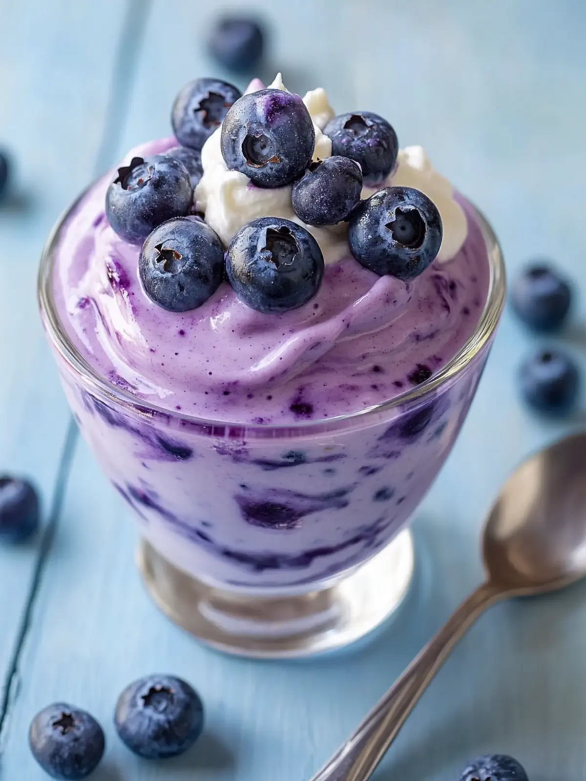Indulge in Creamy 10g Protein Blueberry Vanilla Bean Pudding 5 Creamy 10g Protein Blueberry Vanilla Bean Pudding