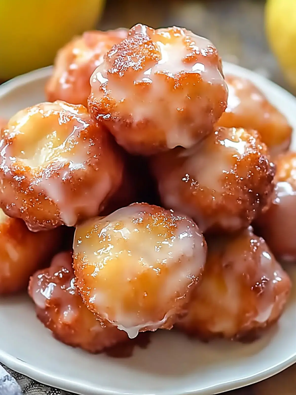 Easy Apple Fritter Bites: Guilt-Free Indulgence Awaits 4 Easy Apple Fritter Bites