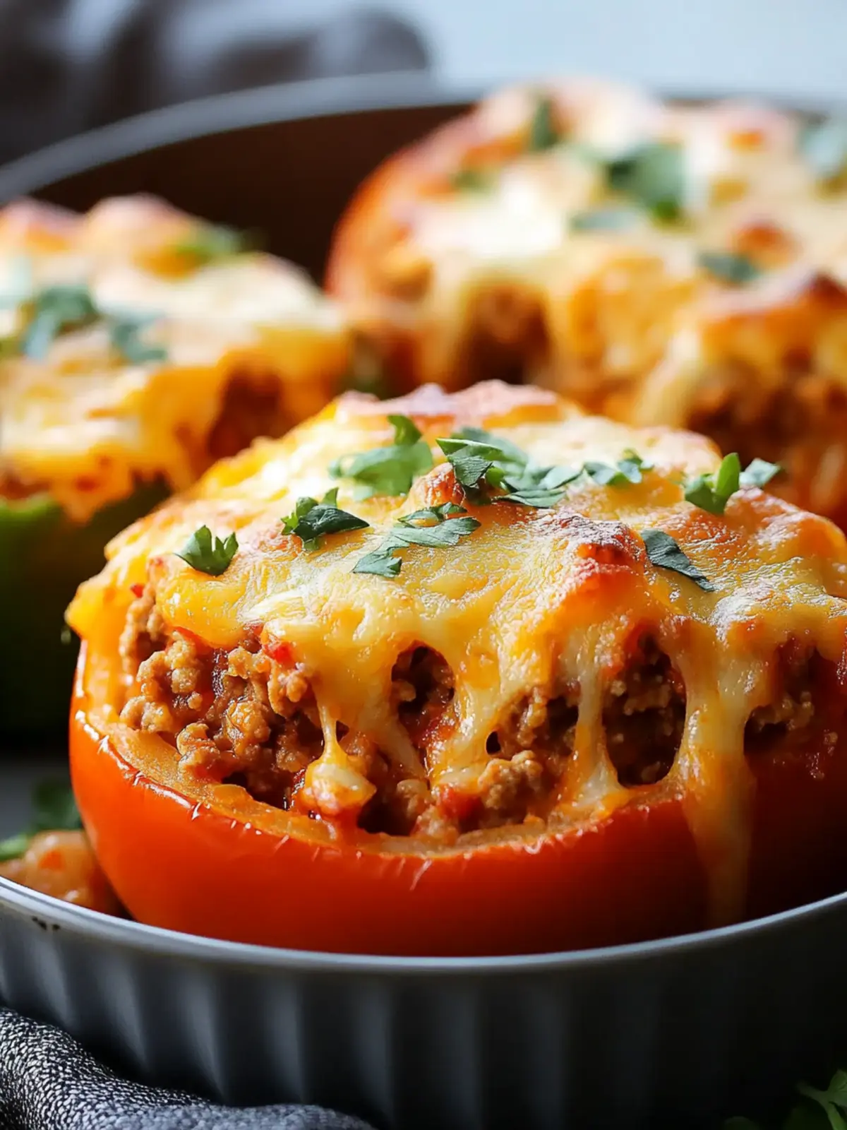 Savory Stuffed Pepper Casserole: Your New Family Favorite! 2 Stuffed Pepper Casserole