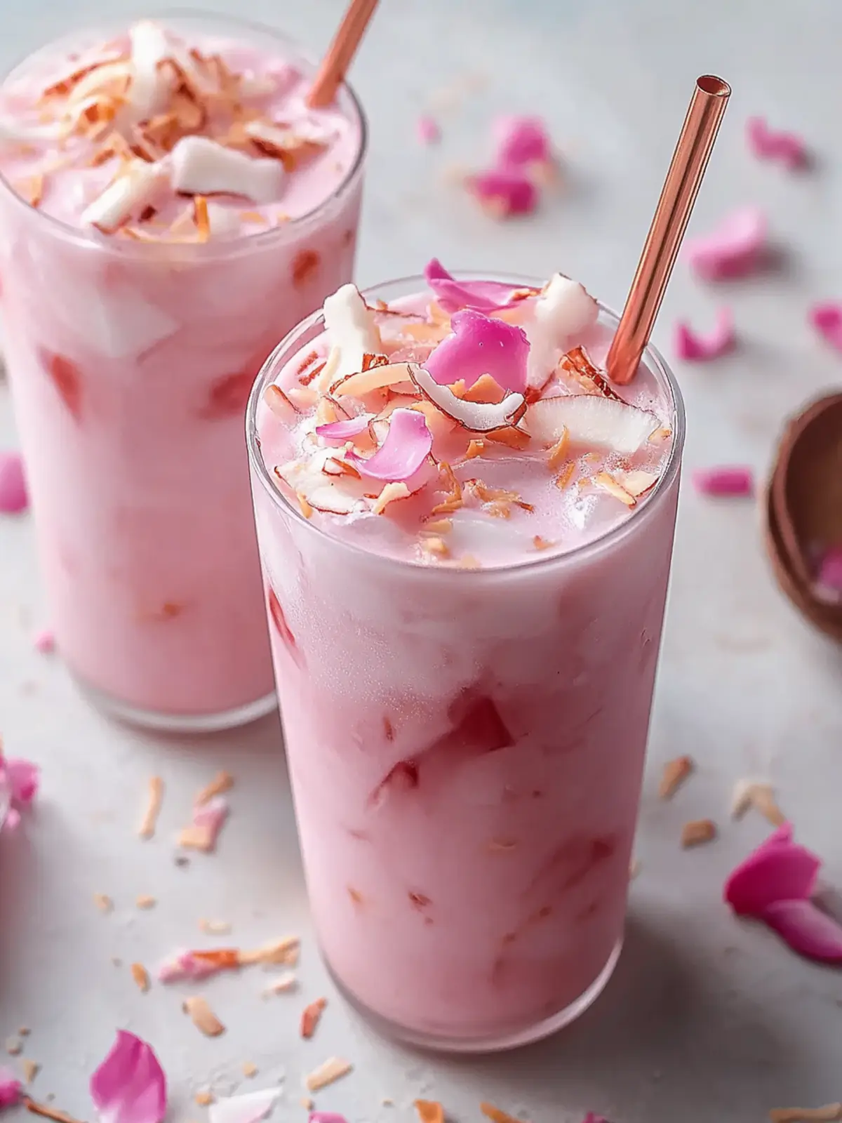 Pink Coconut Iced Latte: Your Refreshing Summer Indulgence 5 Pink Coconut Iced Latte