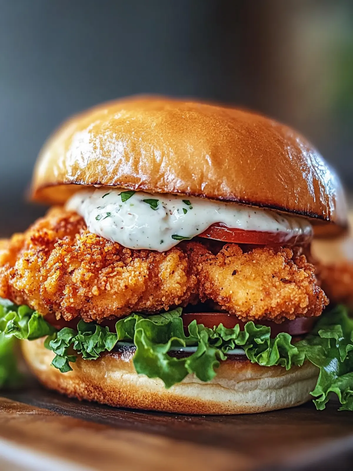 Cajun Crispy Chicken Sandwich with Garlic Aioli: Flavor Bliss 5 Cajun Crispy Chicken Sandwich with Garlic Aioli