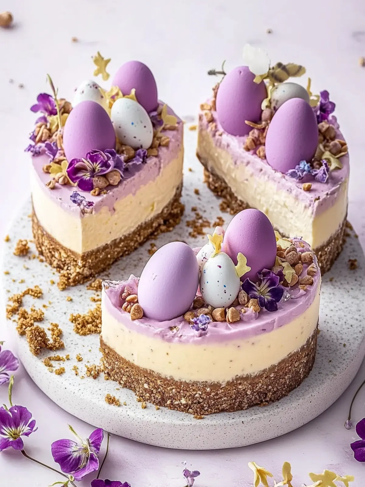 Decadent Easter Egg Cheesecake You Can Make Ahead 3 Easter Egg Cheesecake