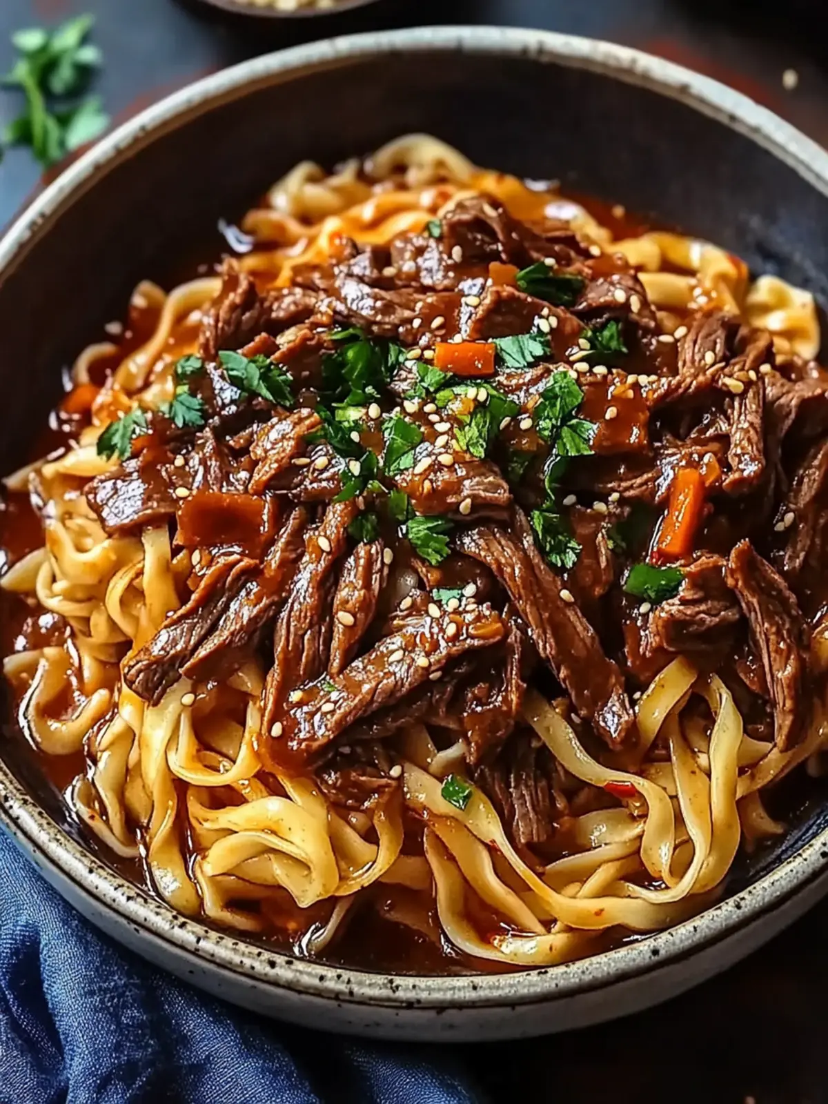 Savory Korean Beef Noodles: Comfort Food for Cozy Nights 5 Korean Beef Noodles