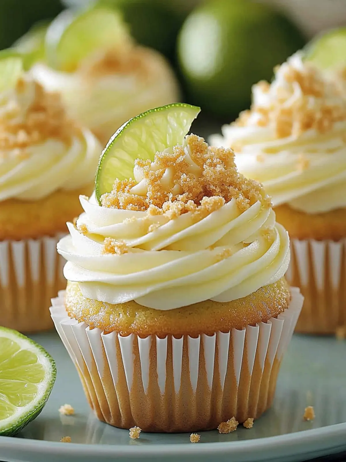 Zesty Key Lime Pie Cupcakes with a Sweet Crunch You’ll Love 3 Zesty Key Lime Pie Cupcakes with a Sweet Crunch