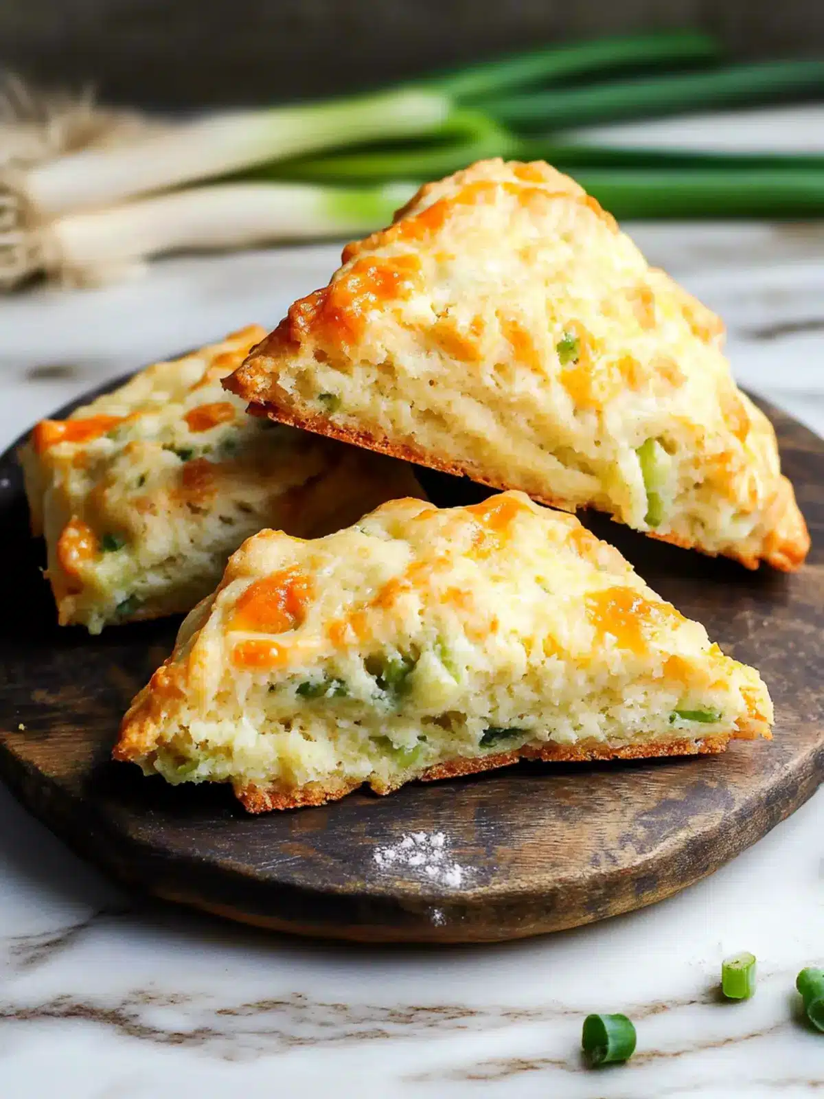 Savory Cheddar, Green Onion and Yogurt Scones You’ll Love 5 Cheddar, Green Onion and Yogurt Scones