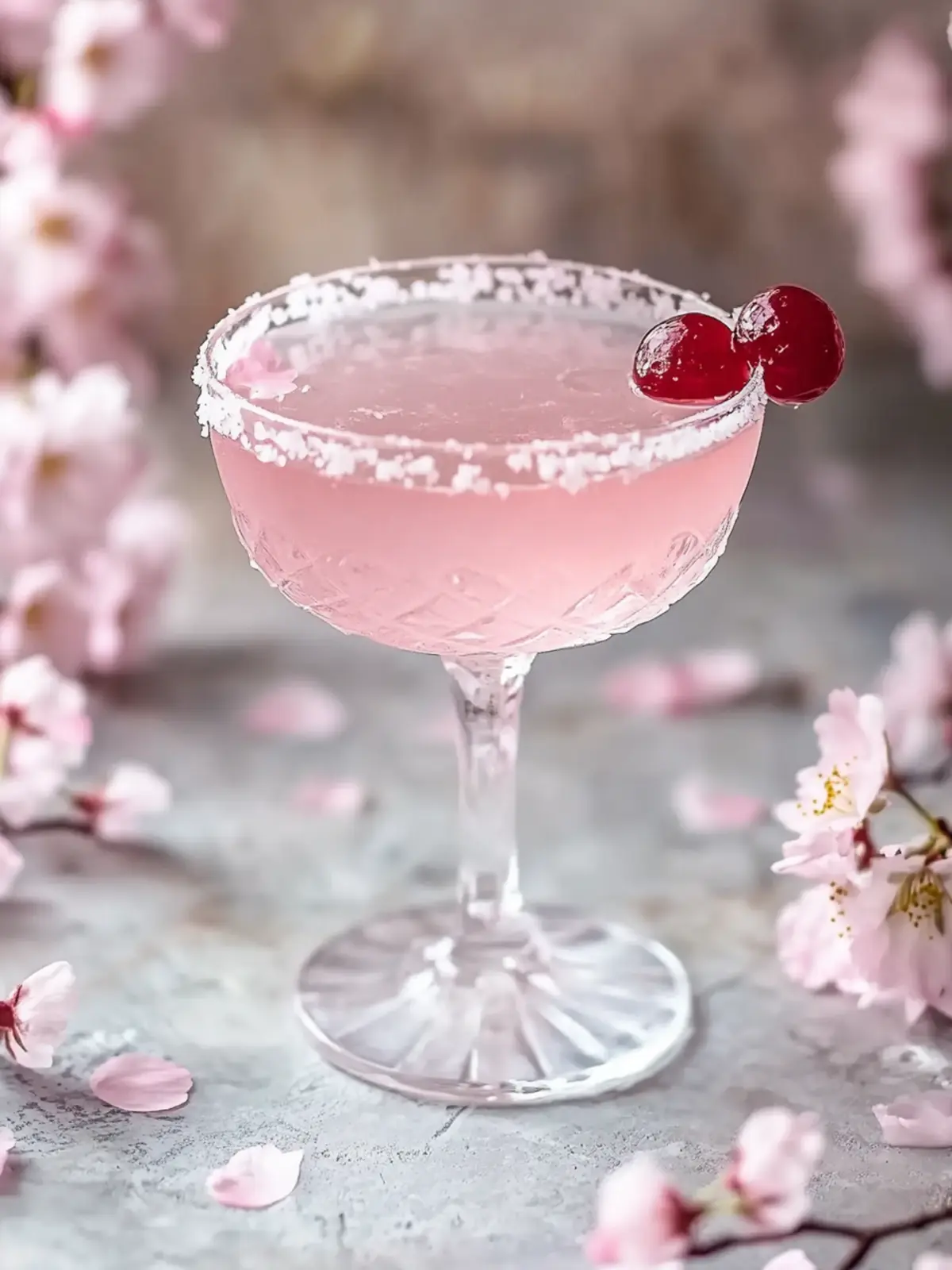Cherry Blossom Sake Cocktail An Elegant Spring Delight 5 Cherry Blossom Sake Cocktail Elegant Spring Drink