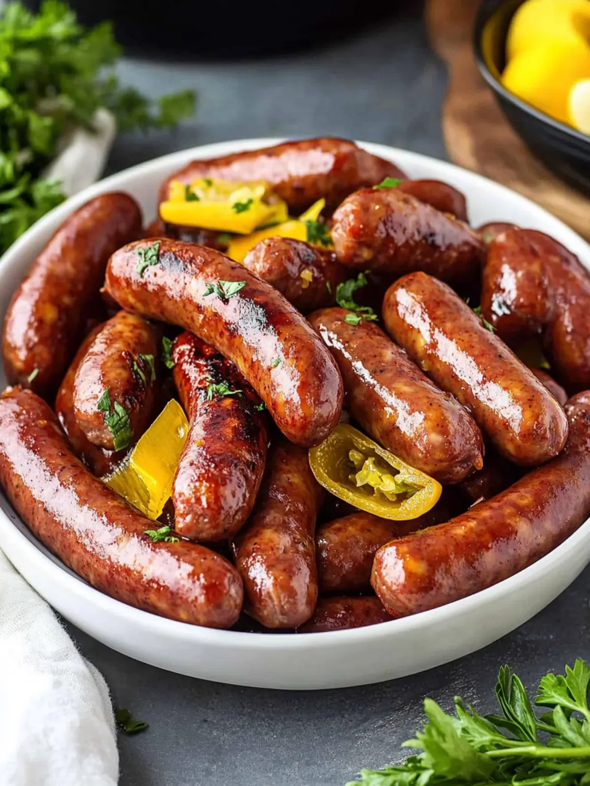 Savory Slow Cooker Mississippi Mini Sausages Delight Awaits 3 Slow Cooker Mississippi Mini Sausages Delight